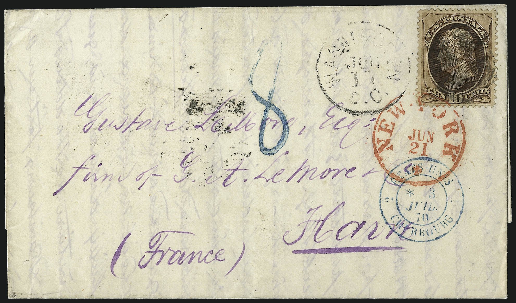 Sale no. 1011 — Lot no. 1596 — Siegel Auction Galleries