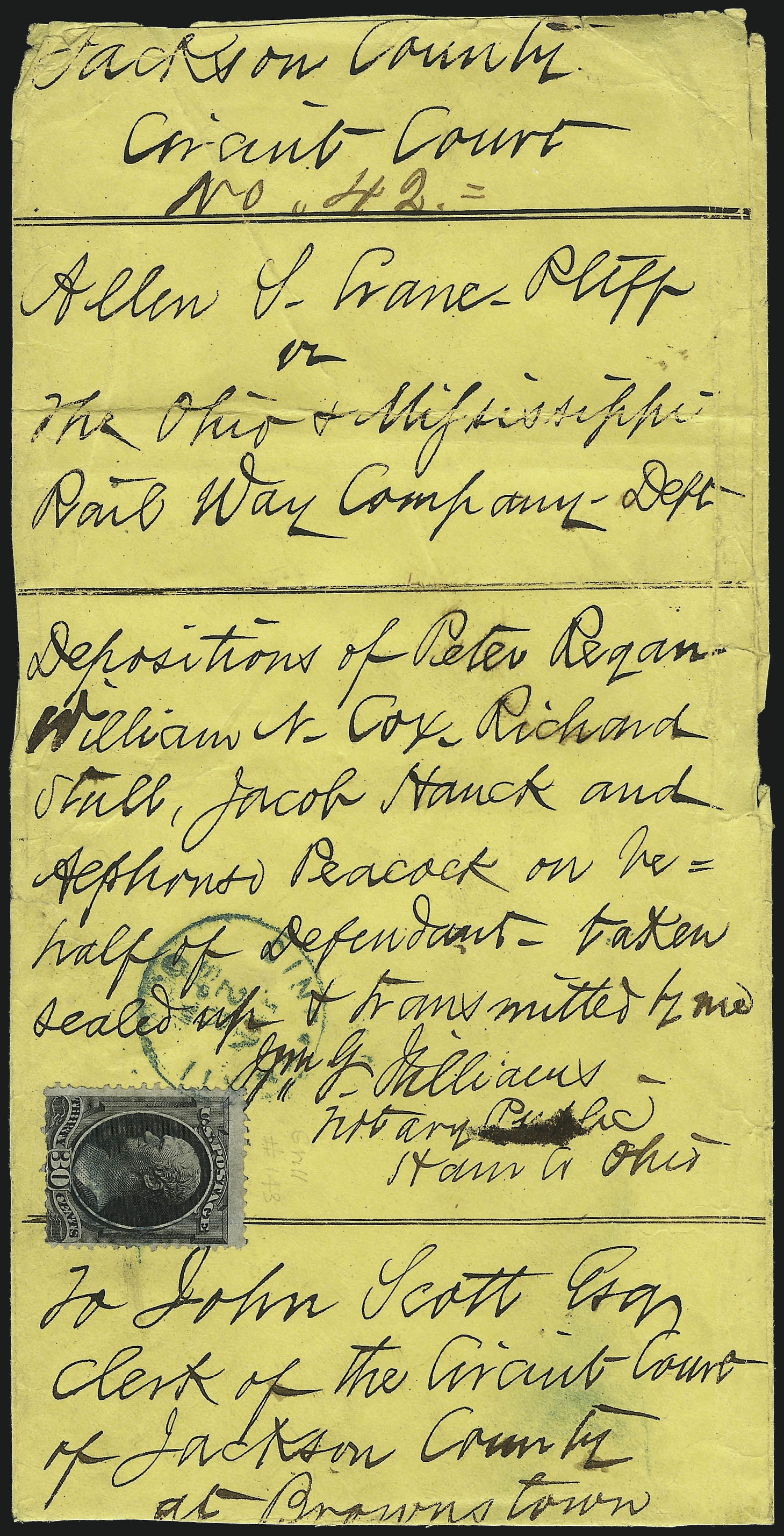 Sale no. 1011 — Lot no. 1597 — Siegel Auction Galleries