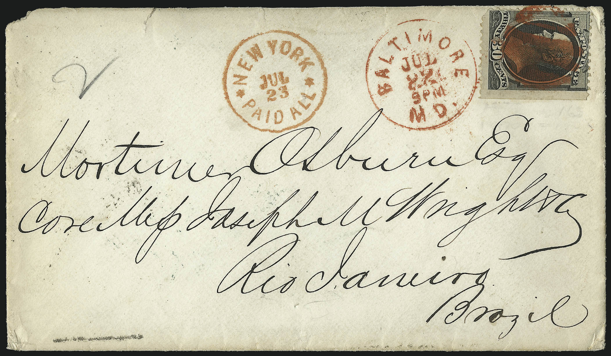 Sale no. 1011 — Lot no. 1608 — Siegel Auction Galleries