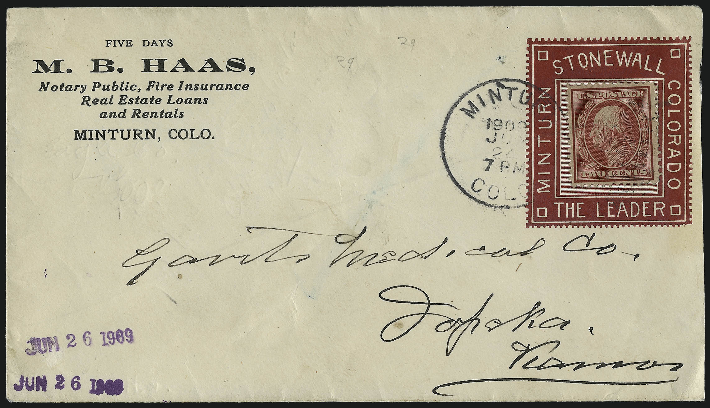 Sale no. 1011 — Lot no. 1633 — Siegel Auction Galleries