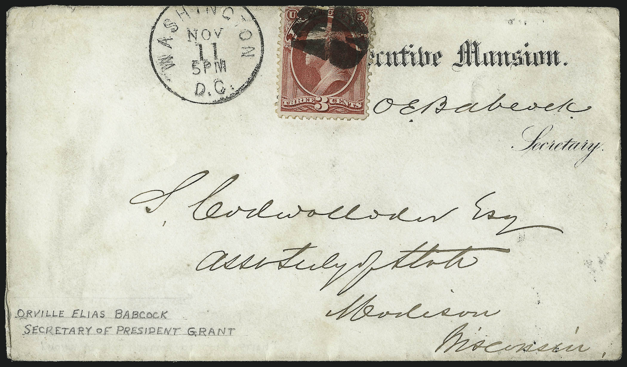 Sale no. 1011 — Lot no. 1661 — Siegel Auction Galleries