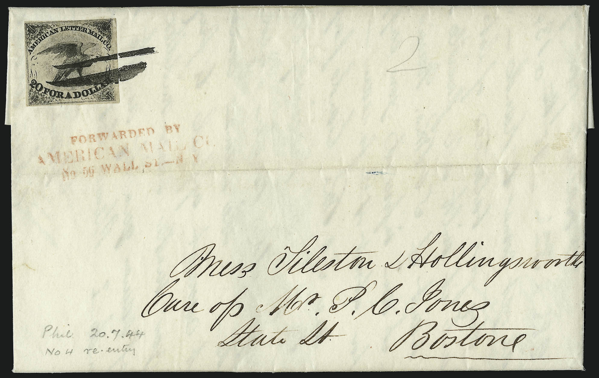 Sale no. 1011 — Lot no. 1667 — Siegel Auction Galleries