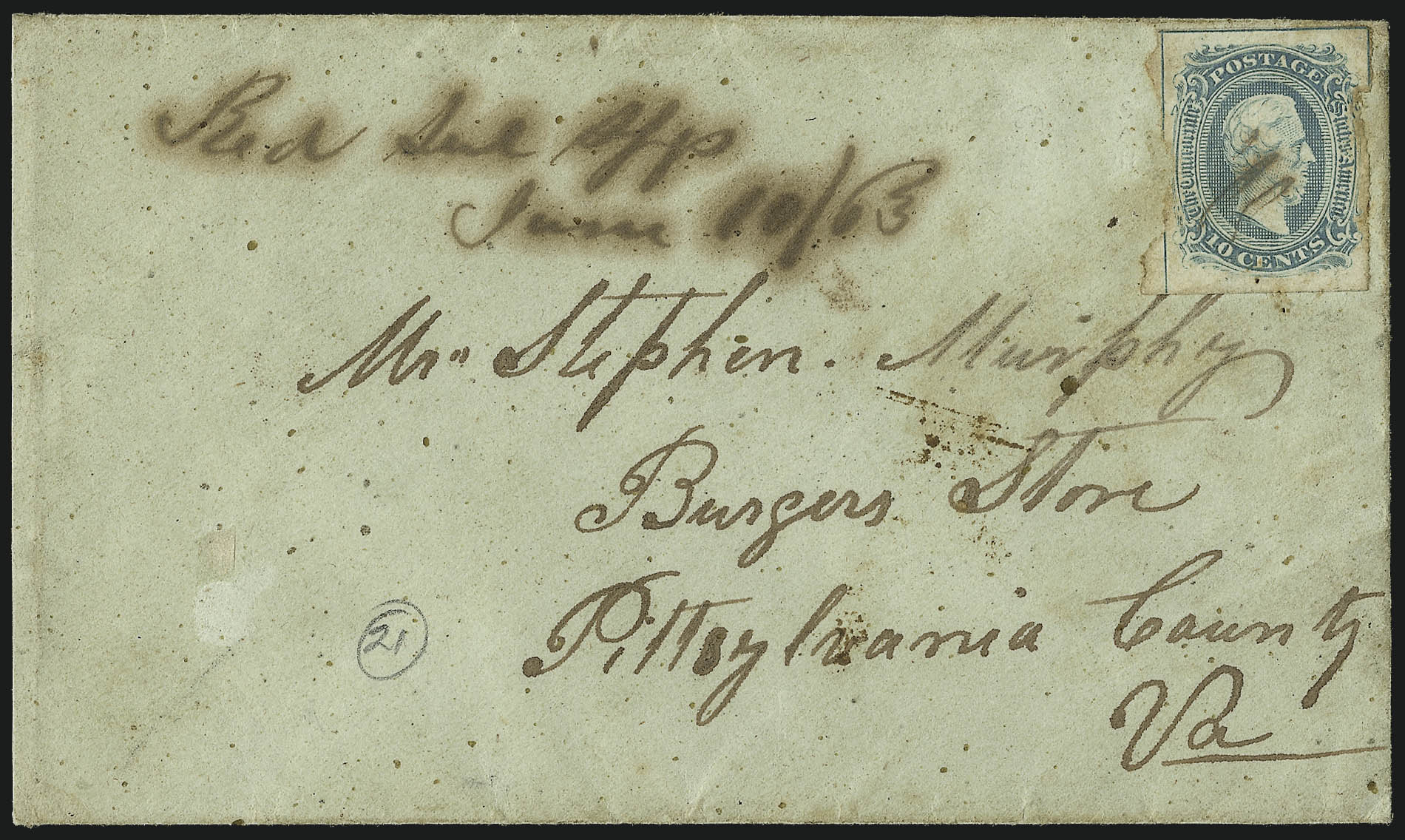 Sale no. 1011 — Lot no. 1730 — Siegel Auction Galleries