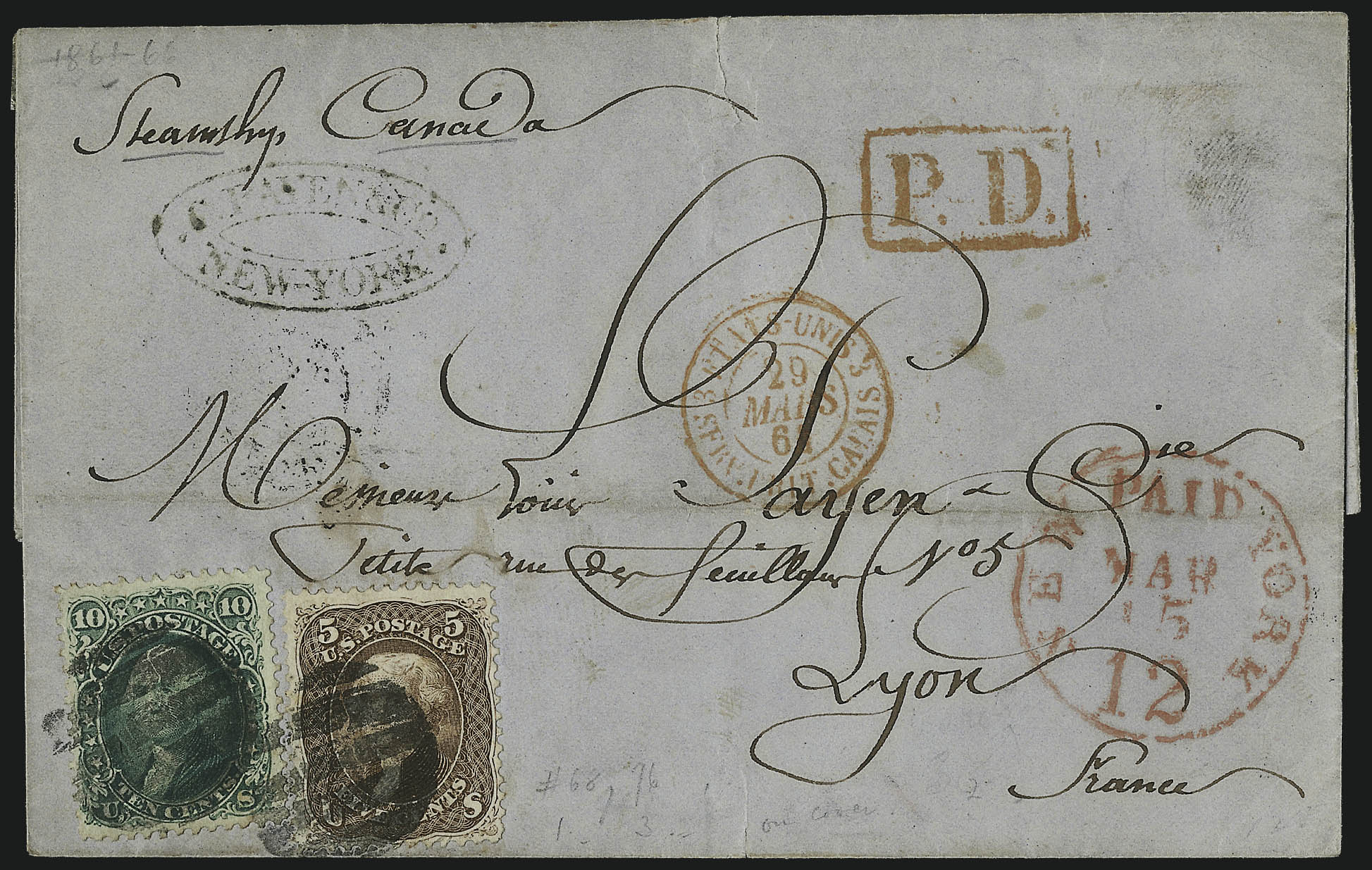 Sale no. 1011 — Lot no. 1784 — Siegel Auction Galleries