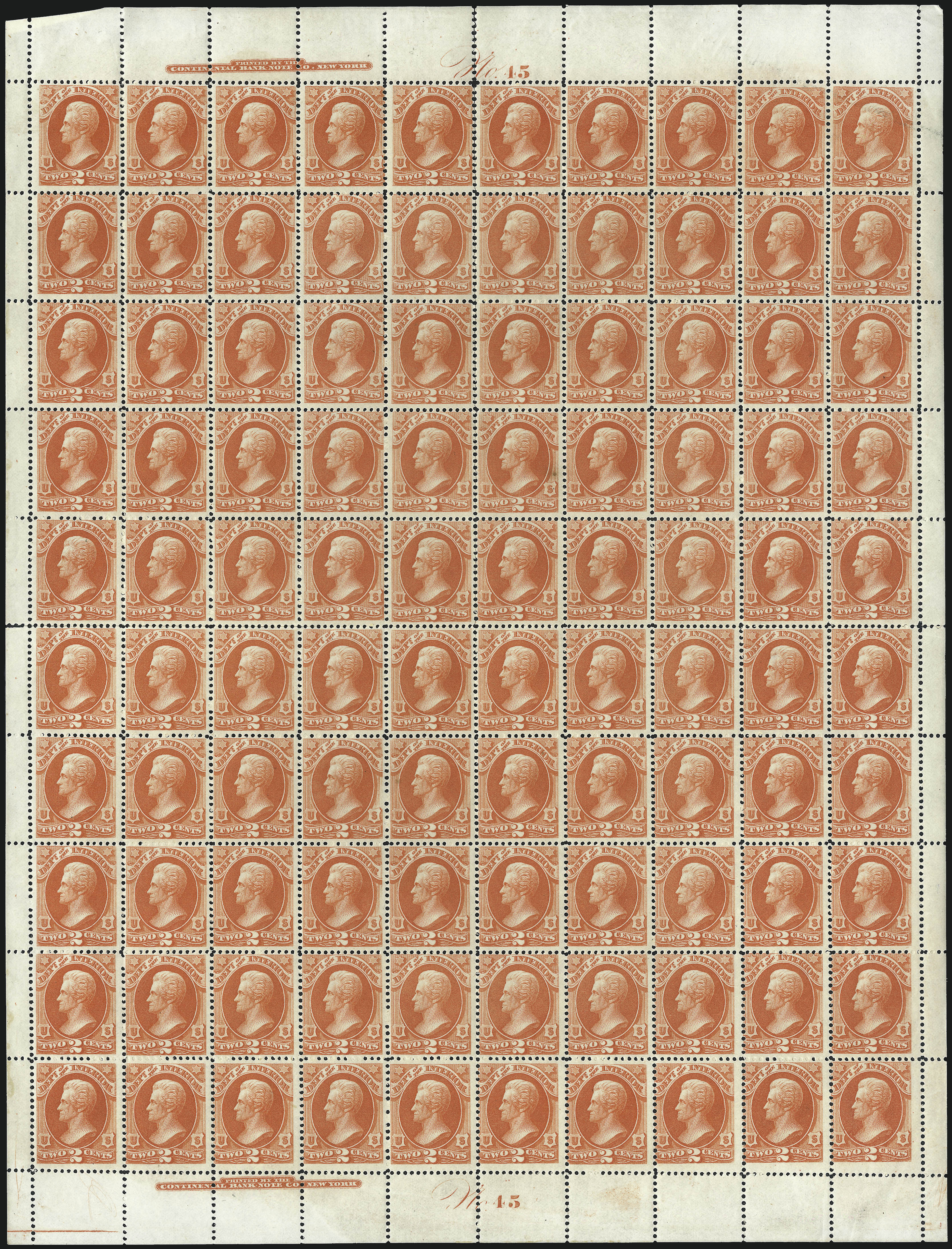 Sale no. 1014 — Lot no. 2345 — Siegel Auction Galleries