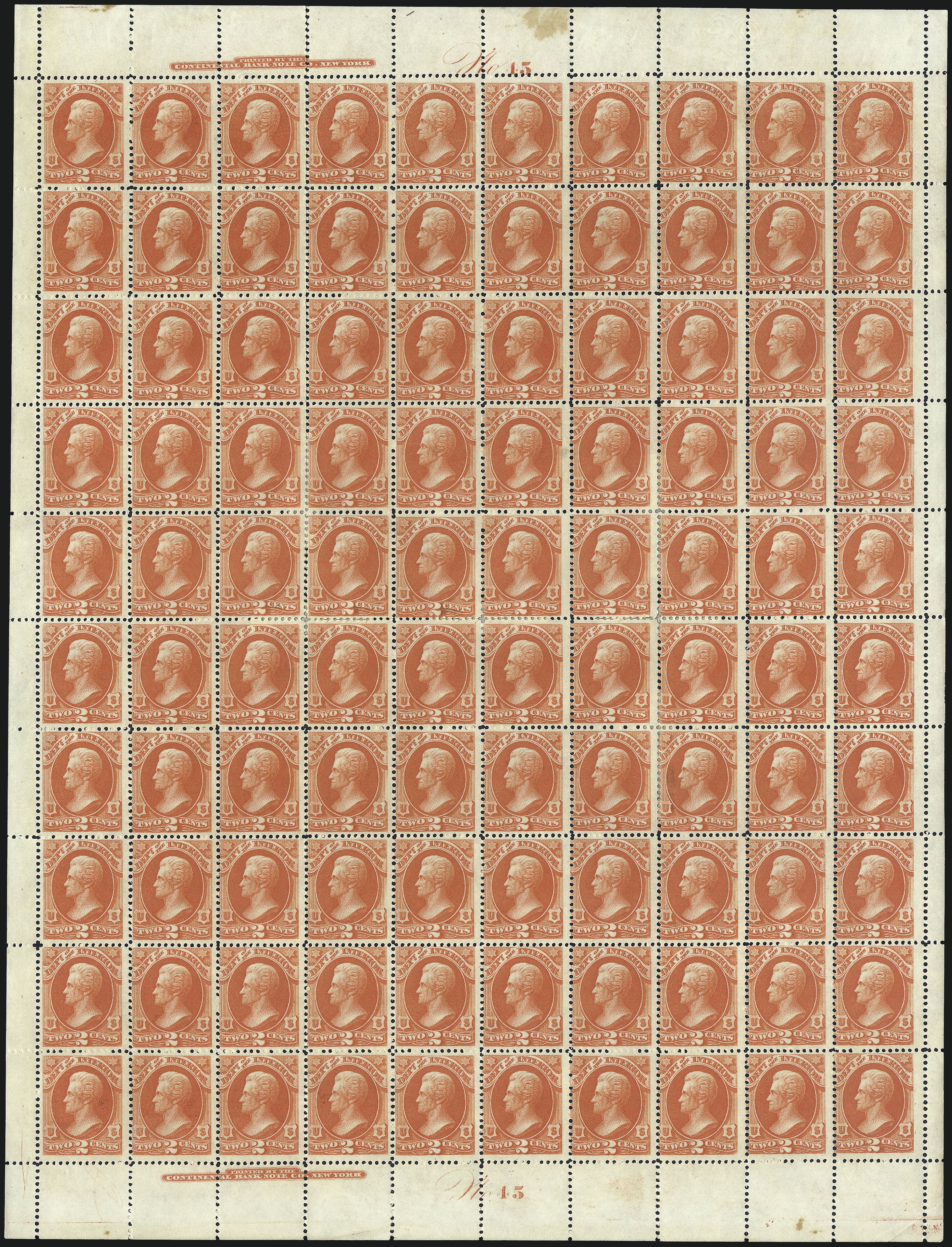 Sale no. 1014 — Lot no. 2347 — Siegel Auction Galleries