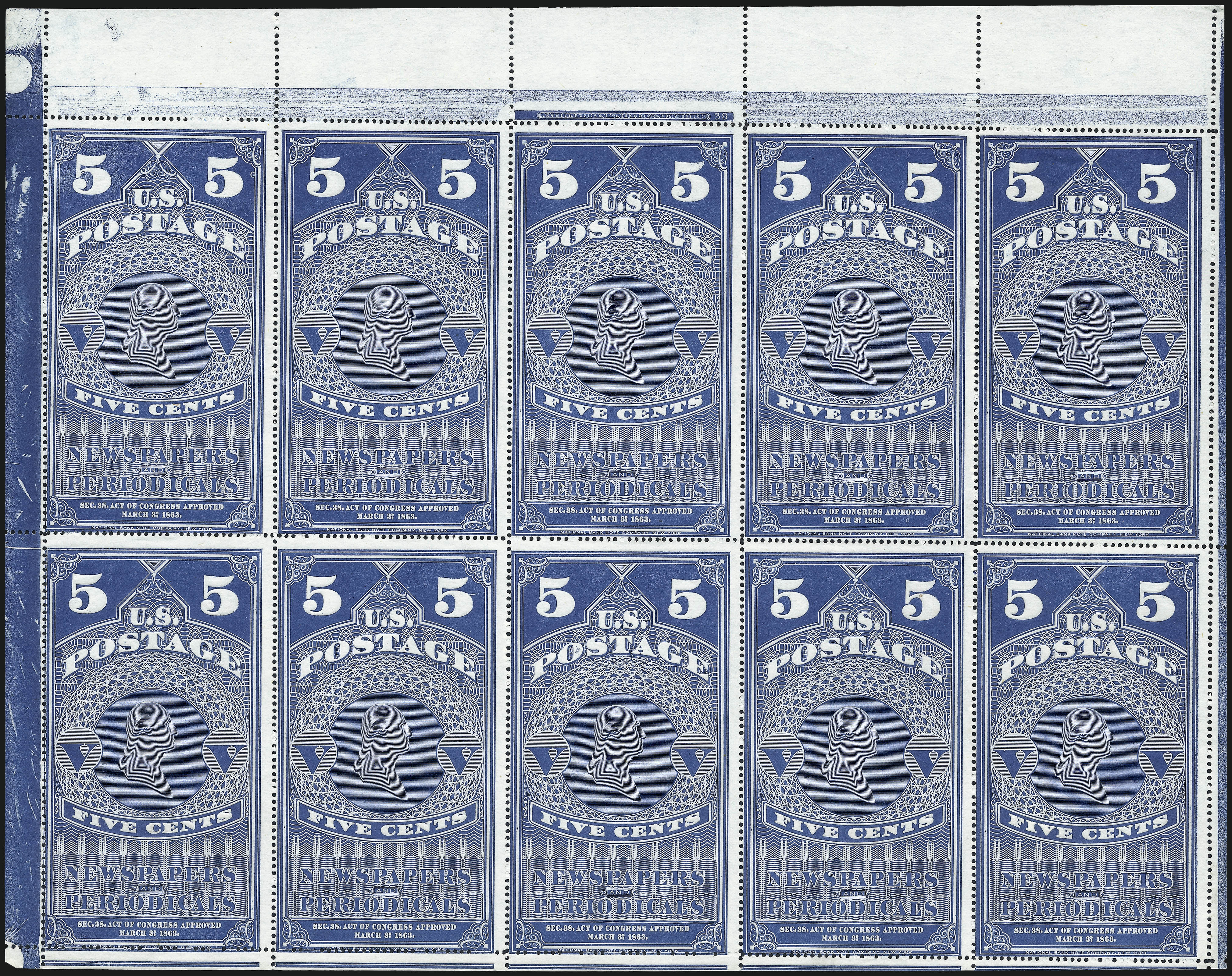 Sale no. 1014 — Lot no. 2376 — Siegel Auction Galleries