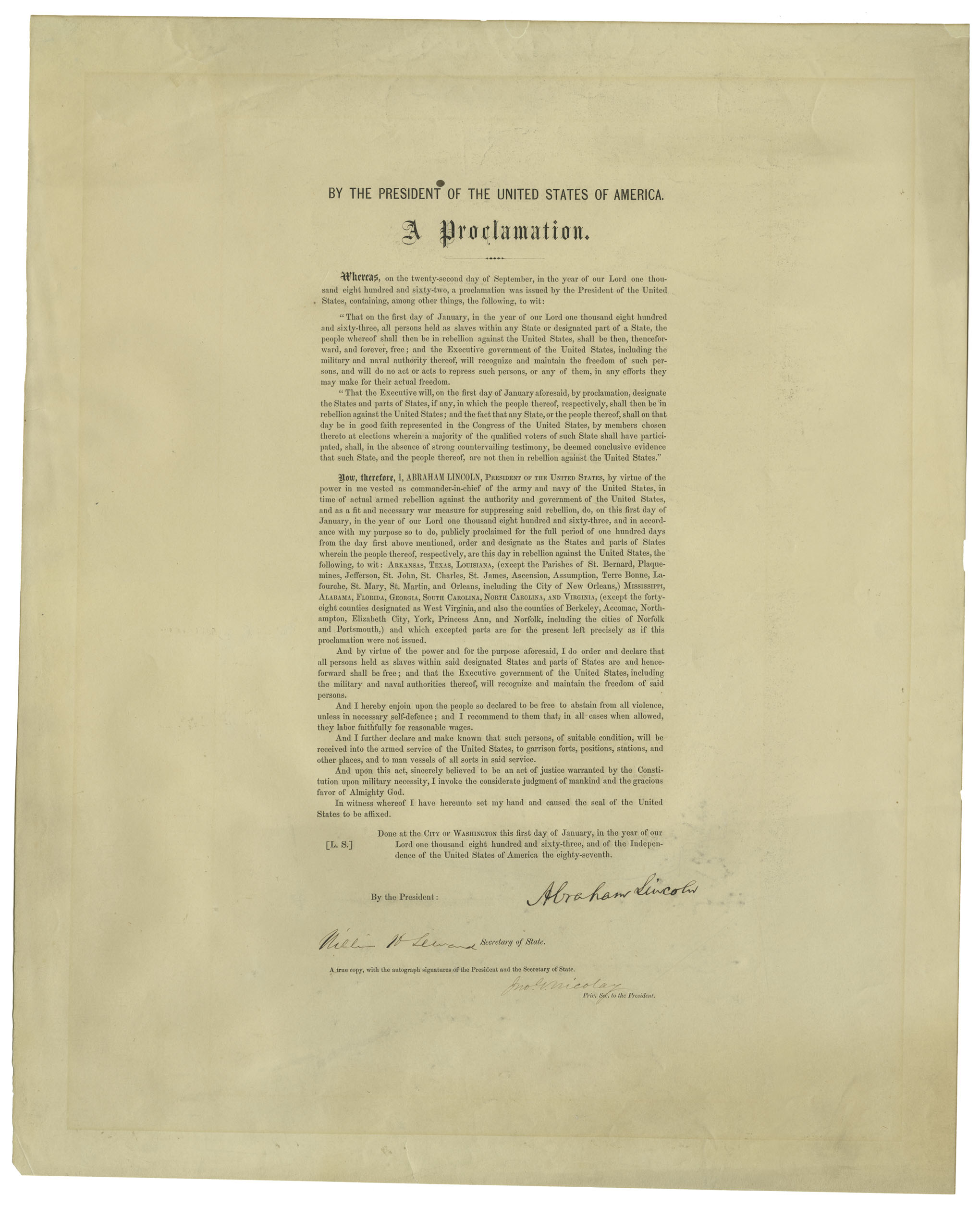 Sale no. 1025 — Lot no. 108A — Siegel Auction Galleries