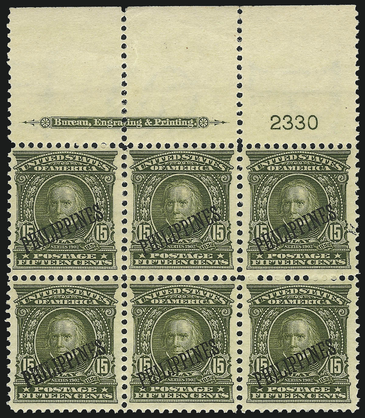 Sale no. 1025 — Lot no. 320 — Siegel Auction Galleries