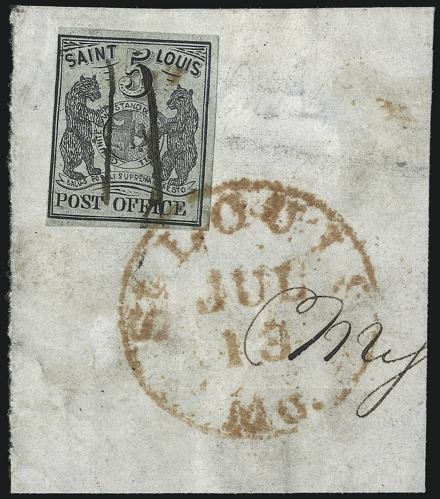 Sale no. 1025 — Lot no. 35 — Siegel Auction Galleries