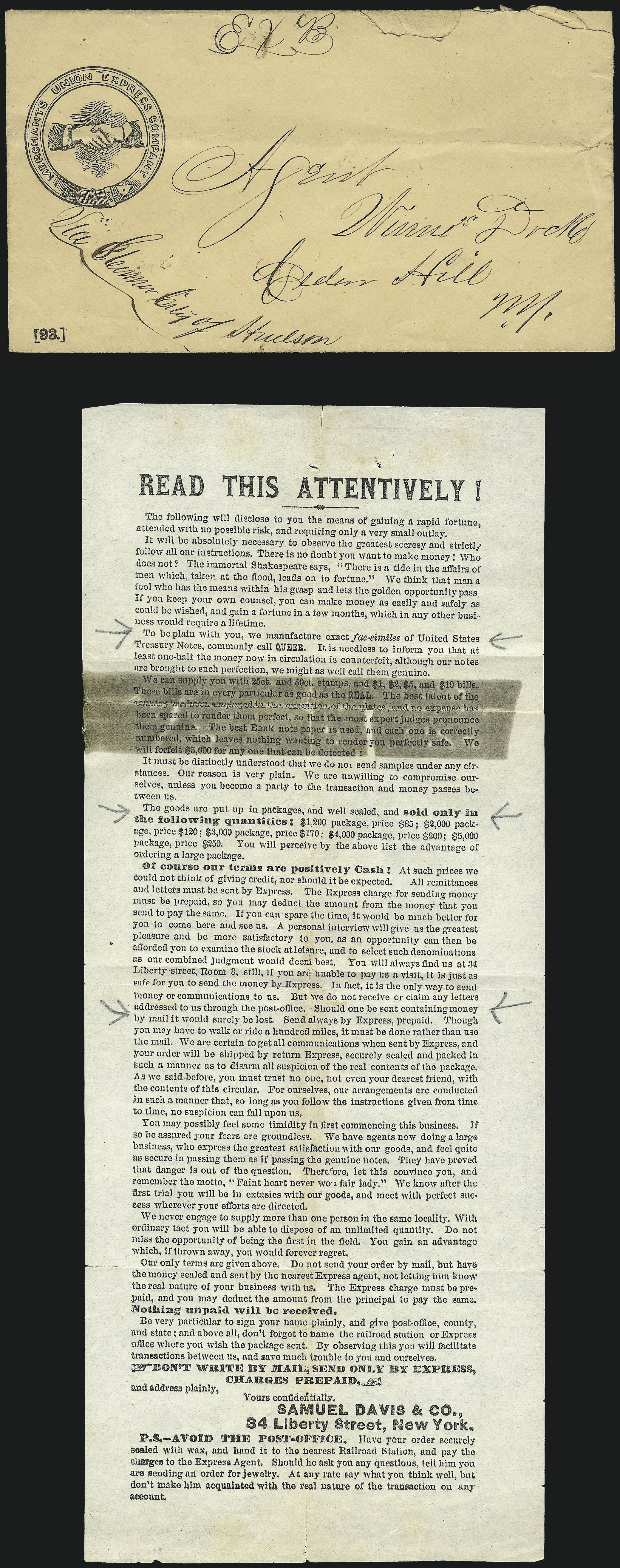 Sale no. 1026 — Lot no. 1768 — Siegel Auction Galleries