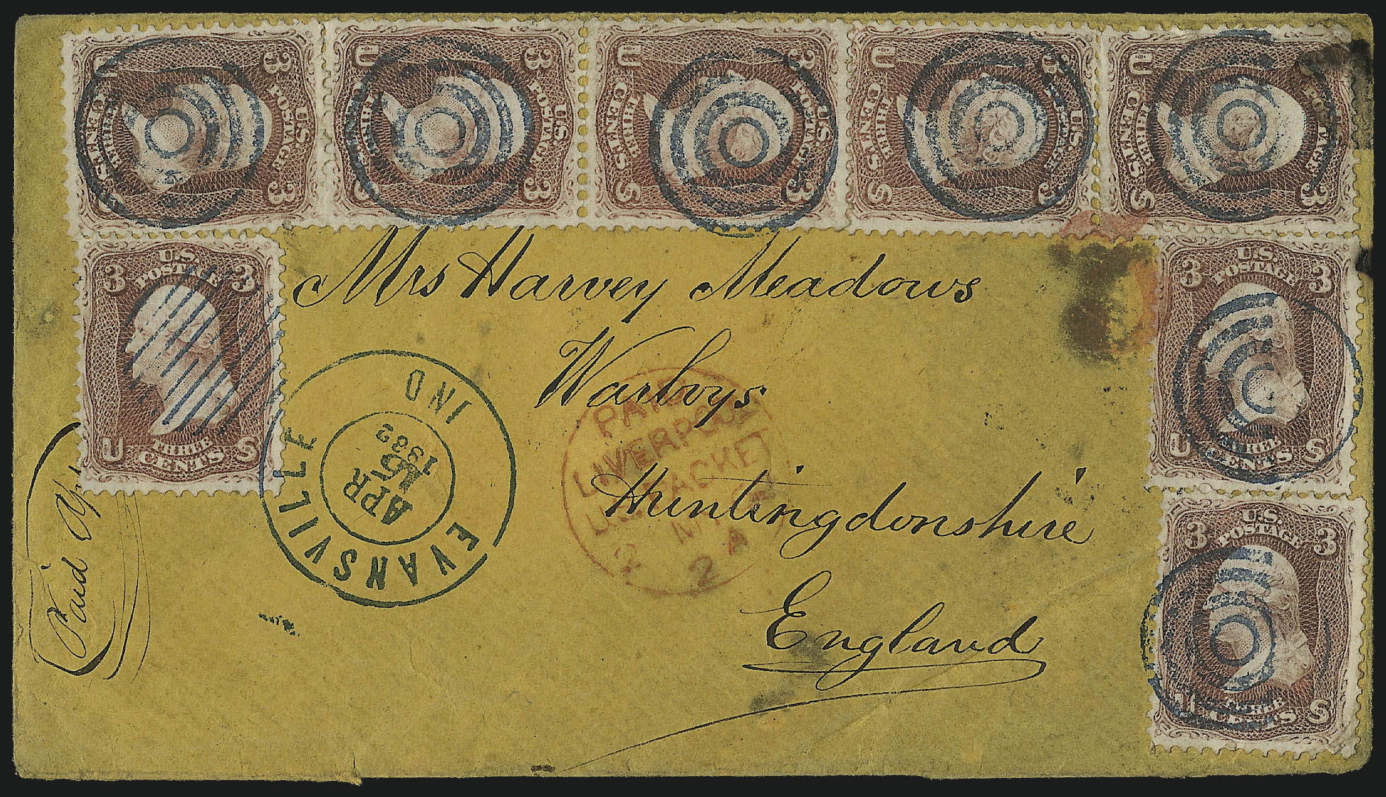 Sale no. 1026 — Lot no. 1826 — Siegel Auction Galleries