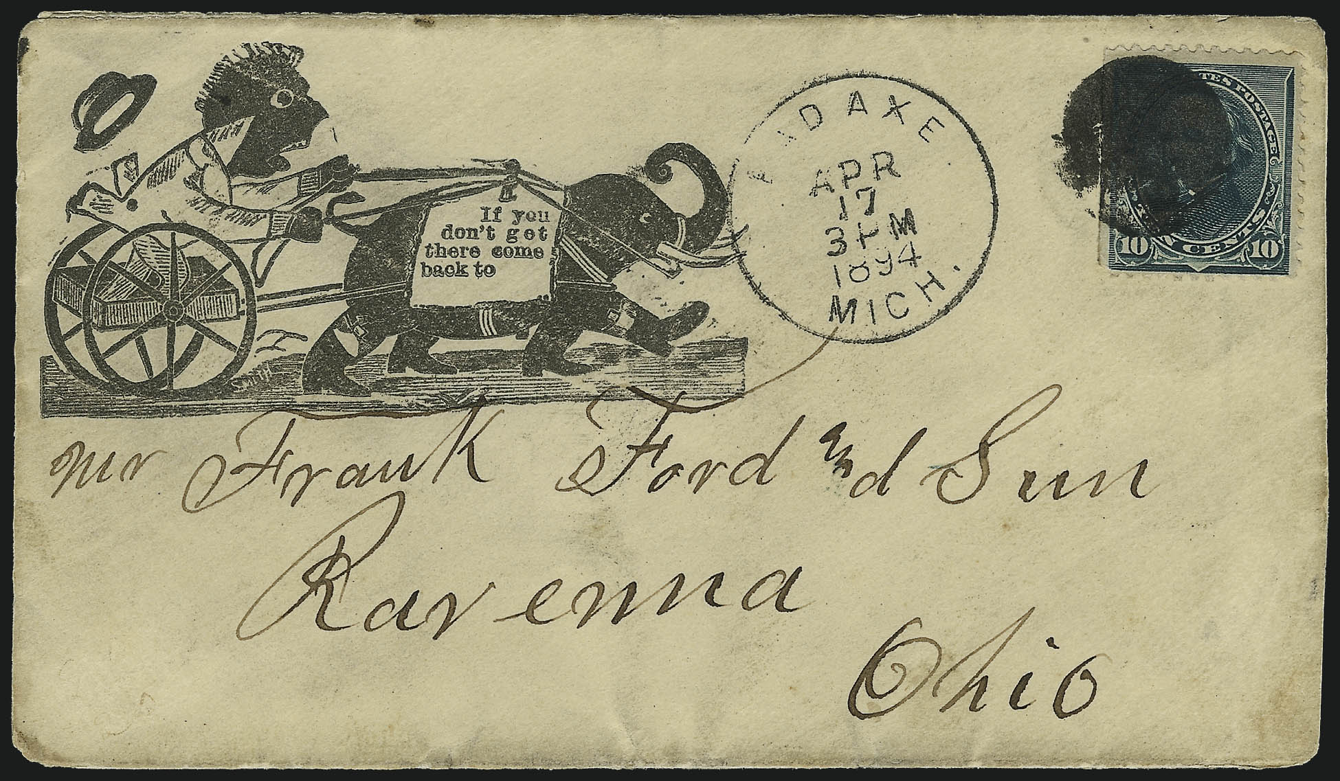 Sale no. 1026 — Lot no. 1855 — Siegel Auction Galleries