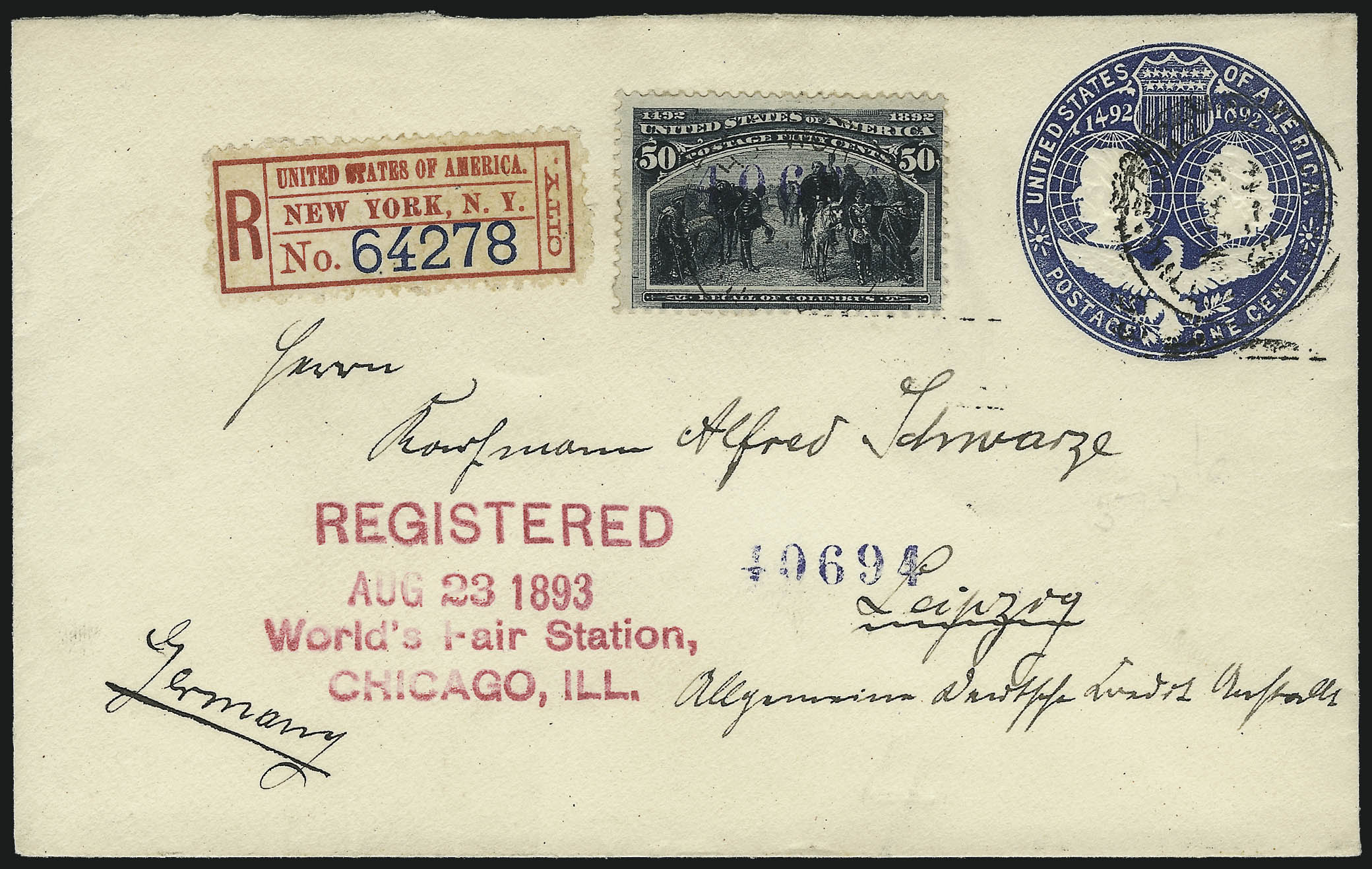 Sale no. 1026 — Lot no. 1858 — Siegel Auction Galleries