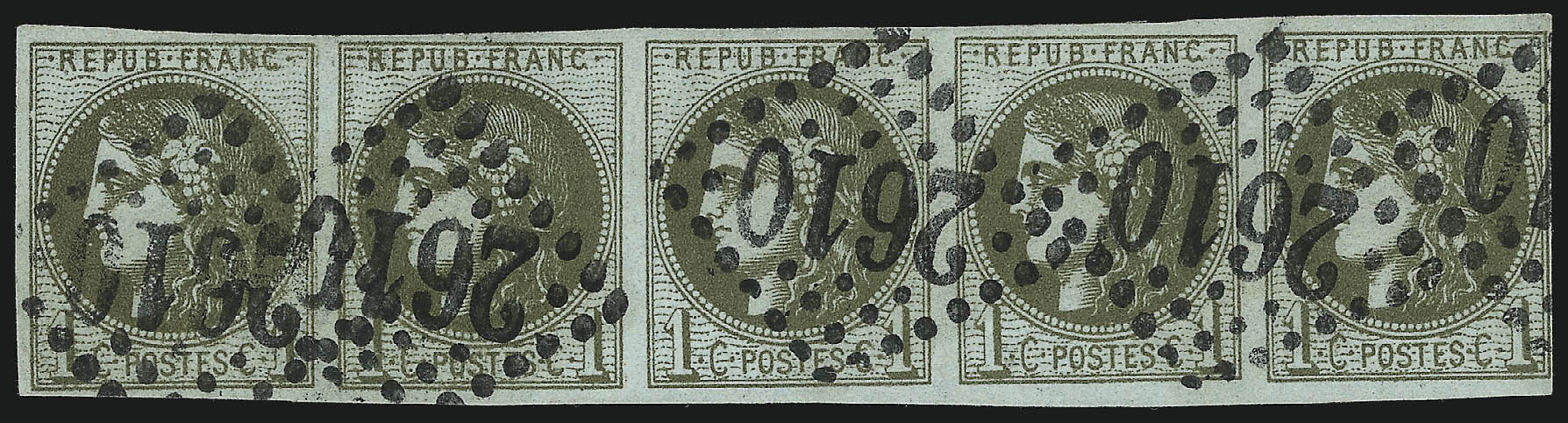 Sale no. 1026 — Lot no. 2067 — Siegel Auction Galleries