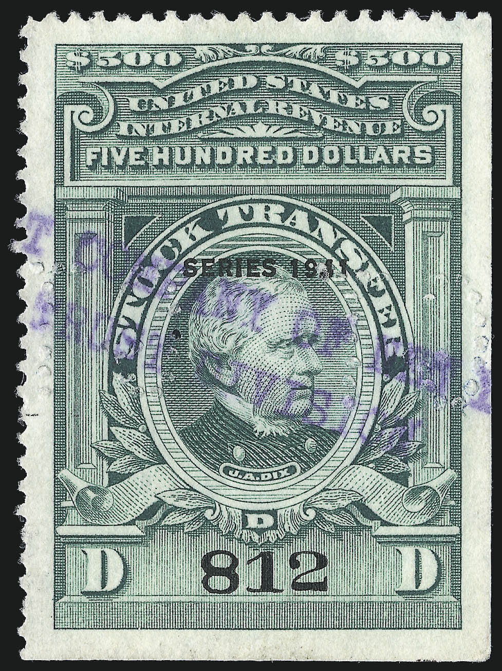 Sale no. 1031 — Lot no. 1137 — Siegel Auction Galleries