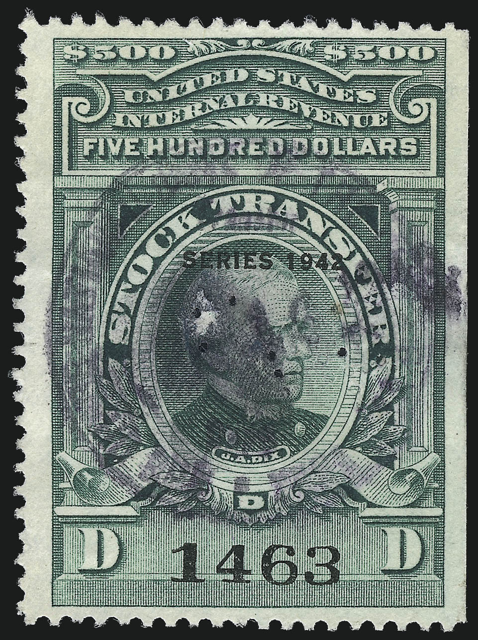 Sale no. 1031 — Lot no. 1140 — Siegel Auction Galleries