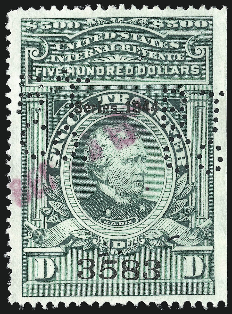 Sale no. 1031 — Lot no. 1145 — Siegel Auction Galleries