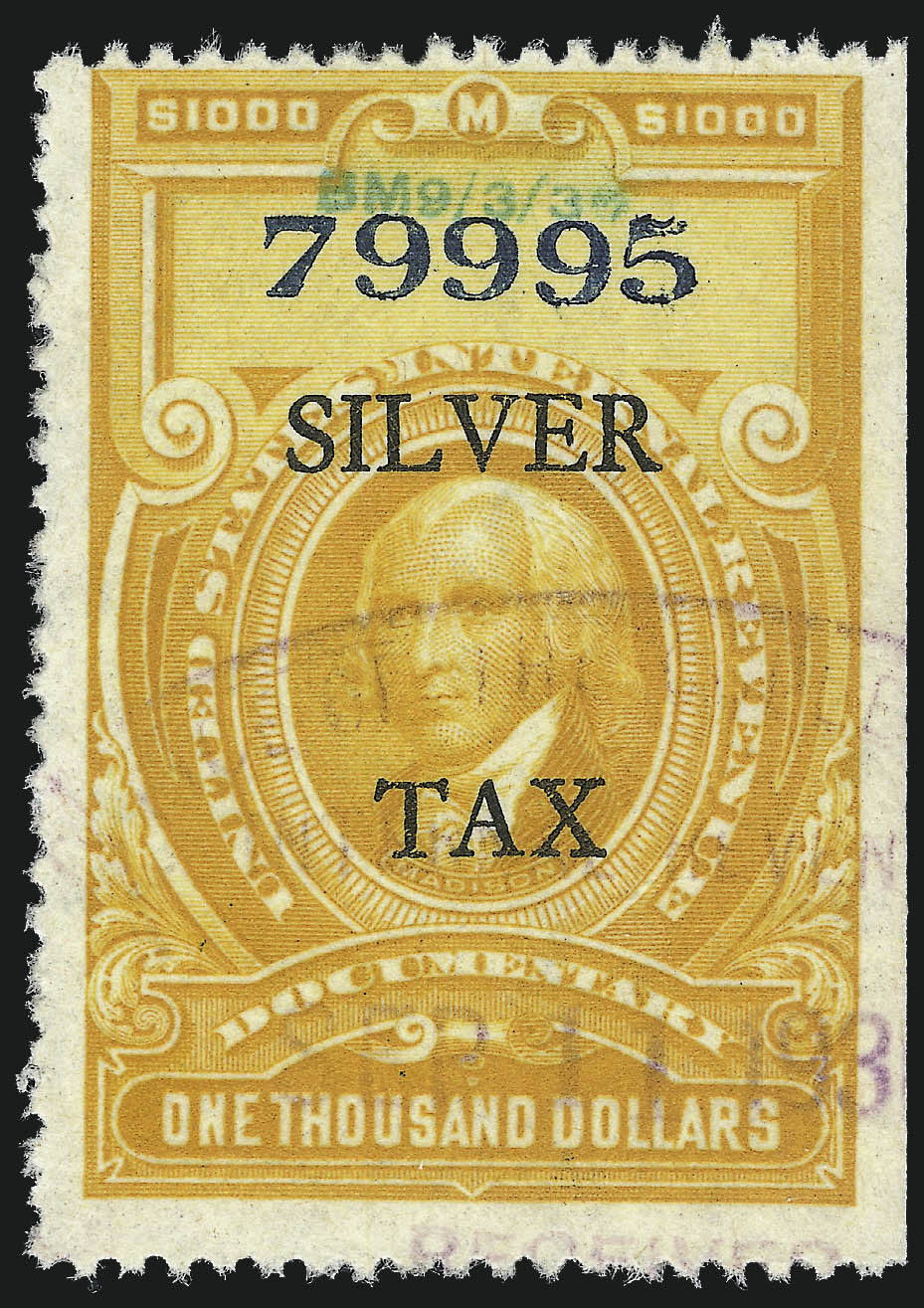 Sale no. 1031 — Lot no. 1198 — Siegel Auction Galleries