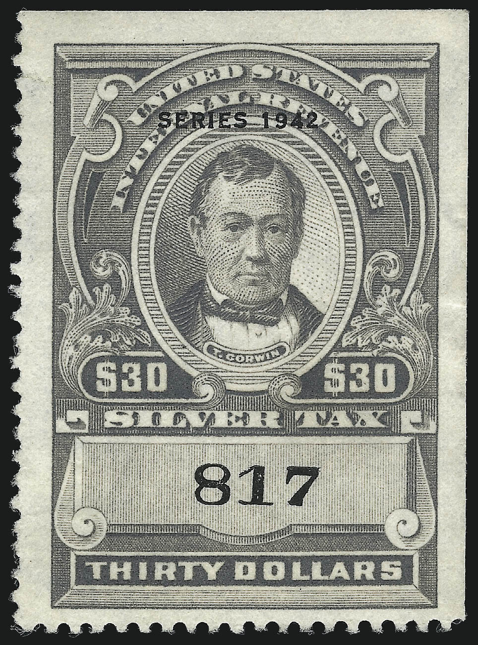 Sale no. 1031 — Lot no. 1216 — Siegel Auction Galleries