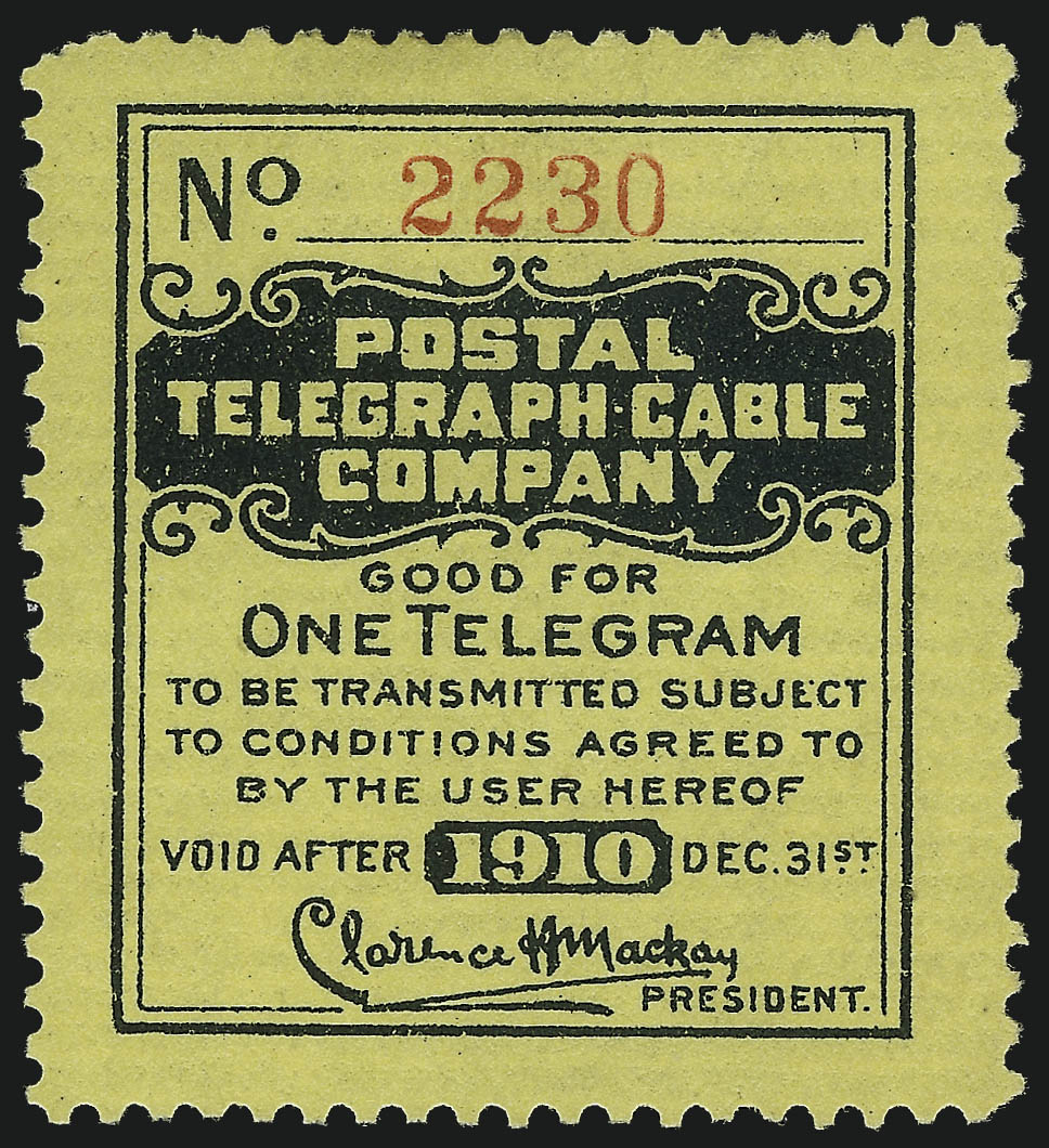 Sale no. 1031 — Lot no. 1251 — Siegel Auction Galleries