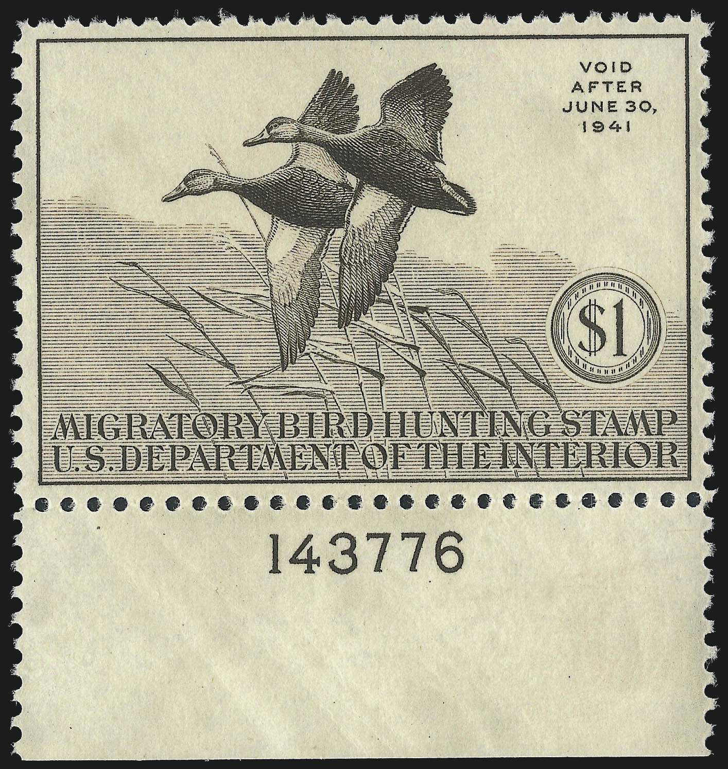 Sale no. 1033 — Lot no. 4369 — Siegel Auction Galleries