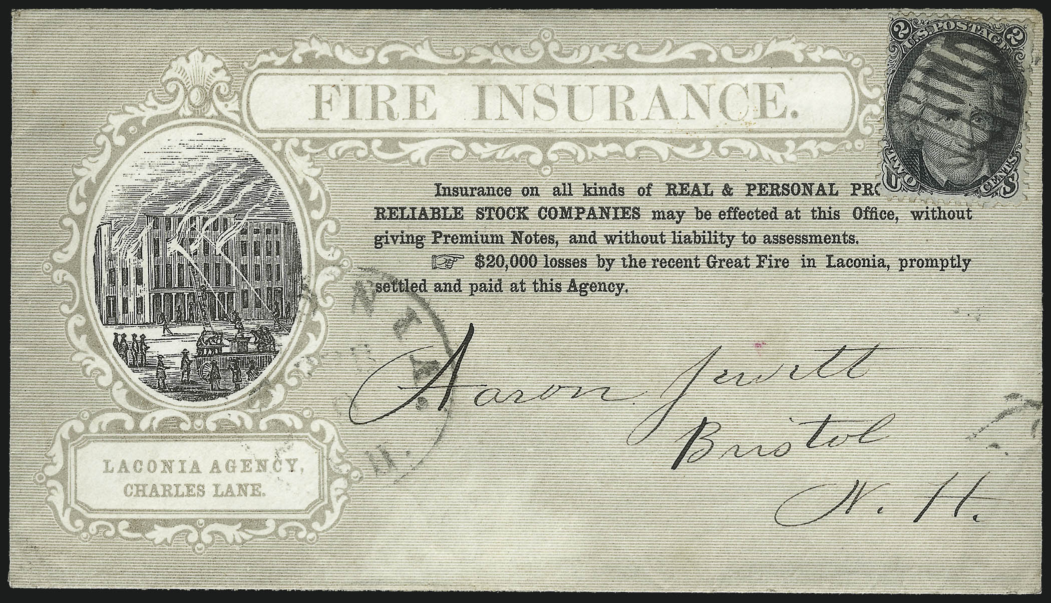 Sale no. 1034 — Lot no. 84 — Siegel Auction Galleries