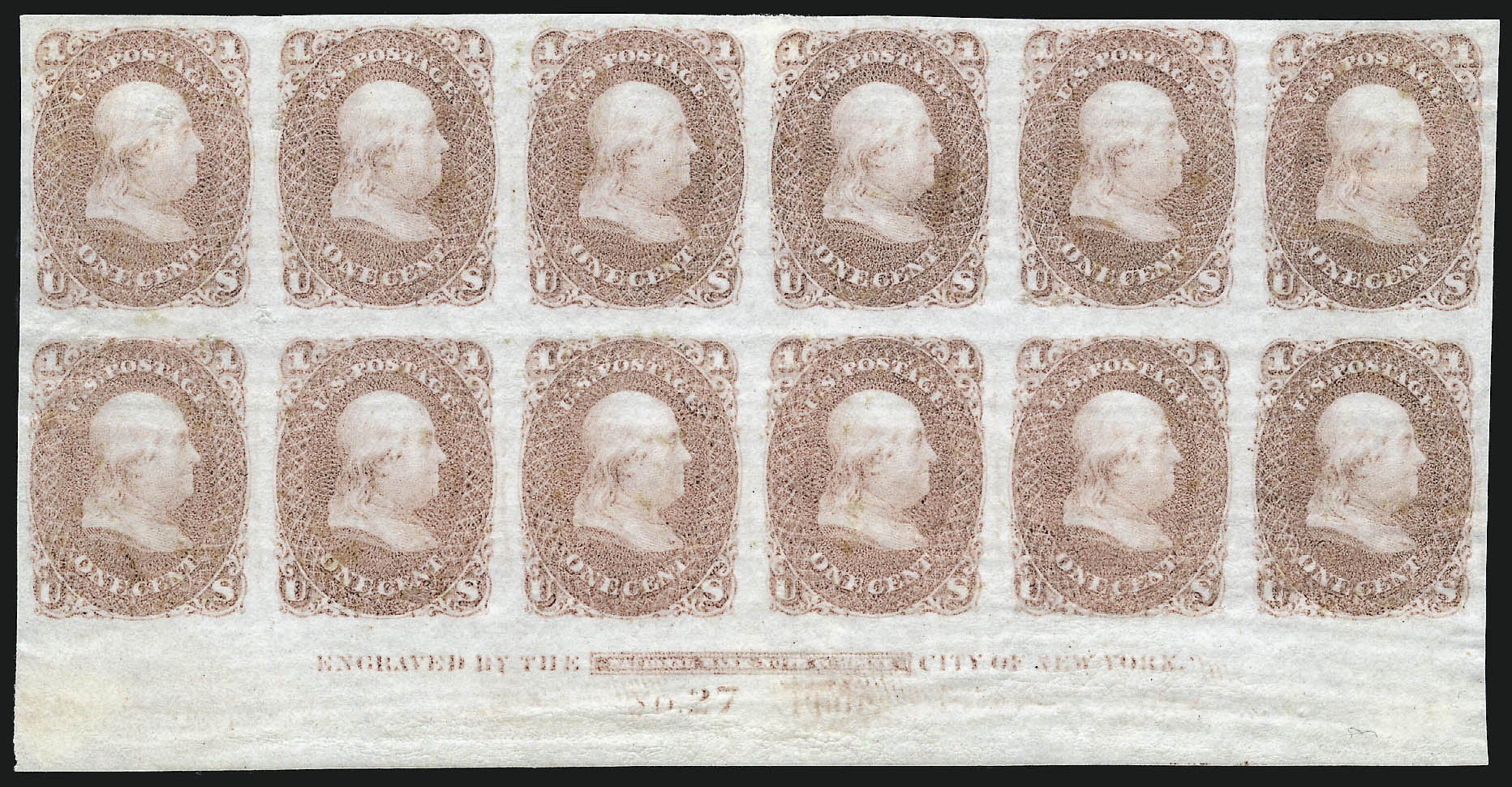 Sale no. 1037 — Lot no. 1103 — Siegel Auction Galleries