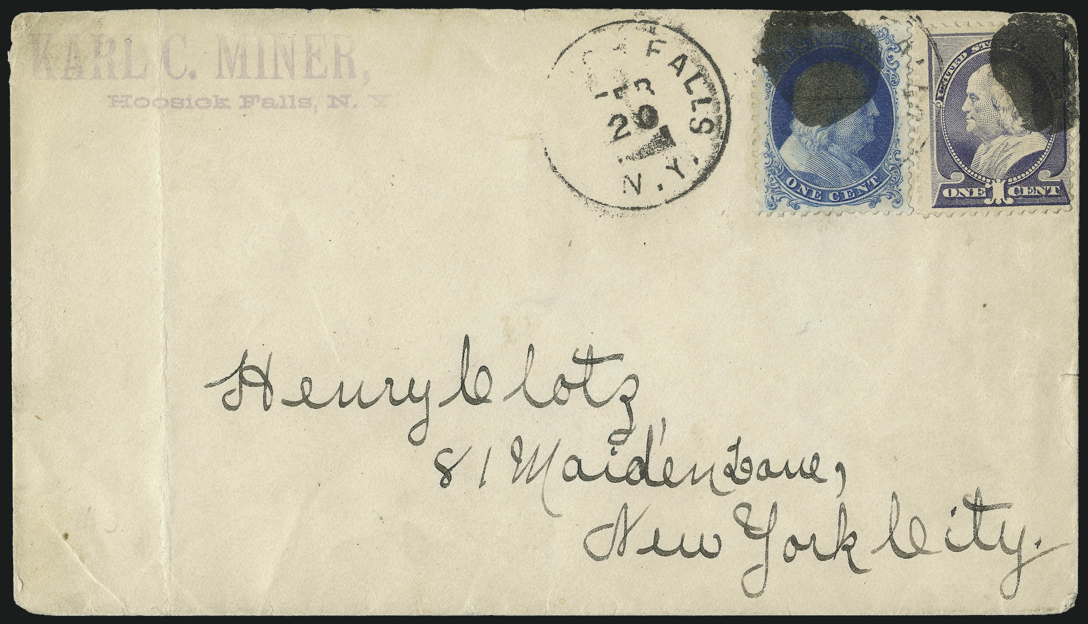 Sale no. 1037 — Lot no. 2636 — Siegel Auction Galleries