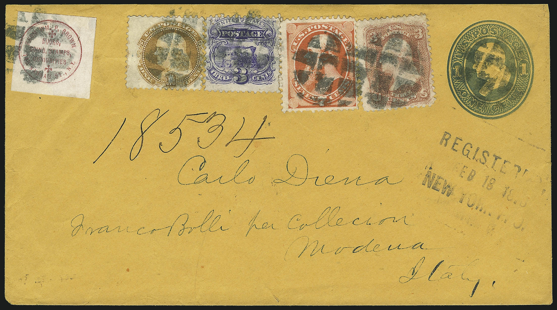 Sale no. 1037 — Lot no. 2649 — Siegel Auction Galleries