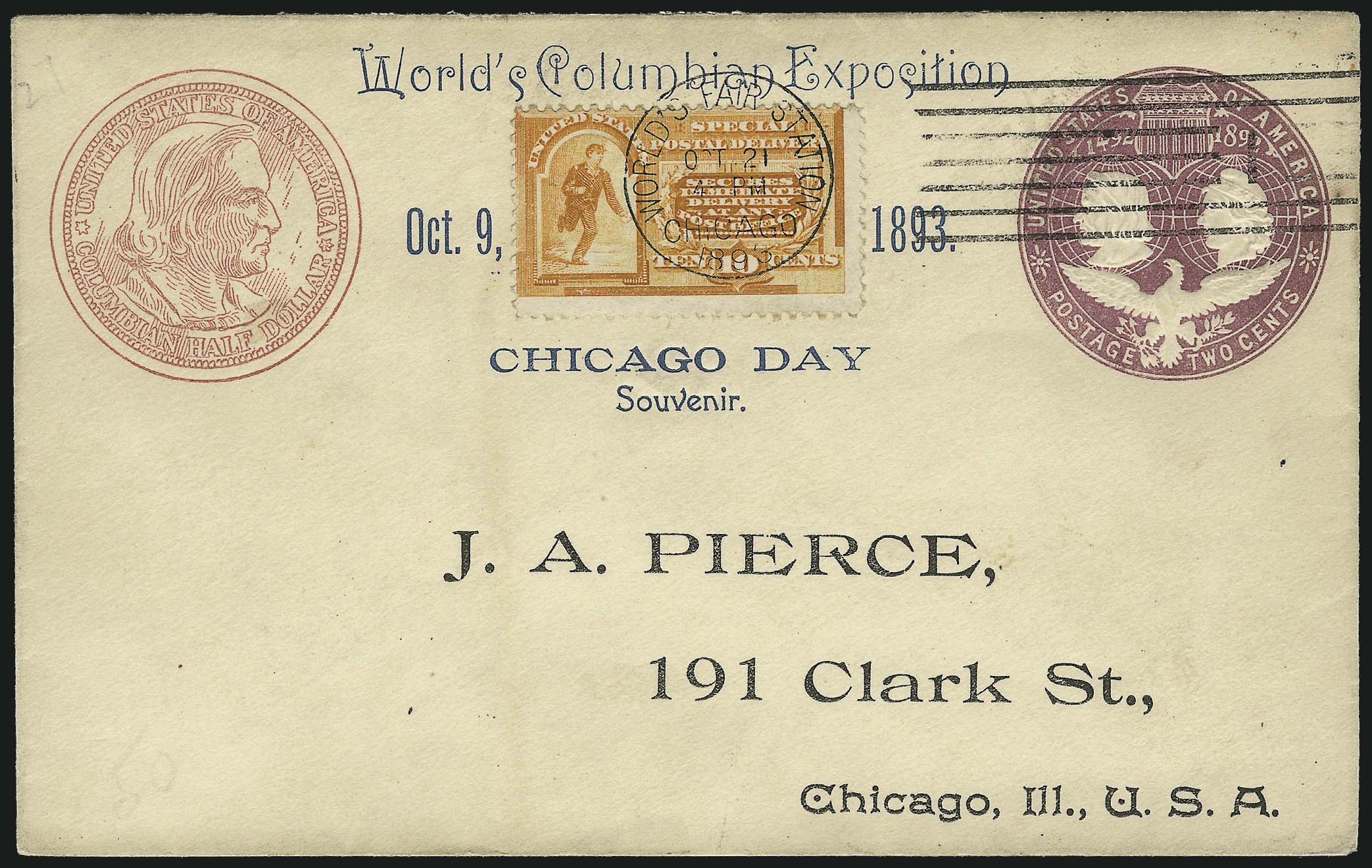 Sale no. 1037 — Lot no. 2675 — Siegel Auction Galleries