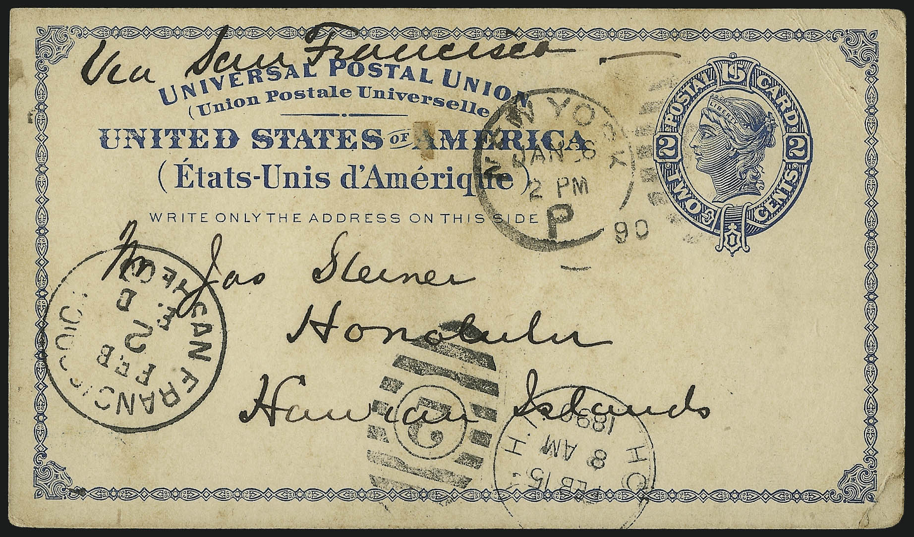 Sale no. 1037 — Lot no. 2689 — Siegel Auction Galleries