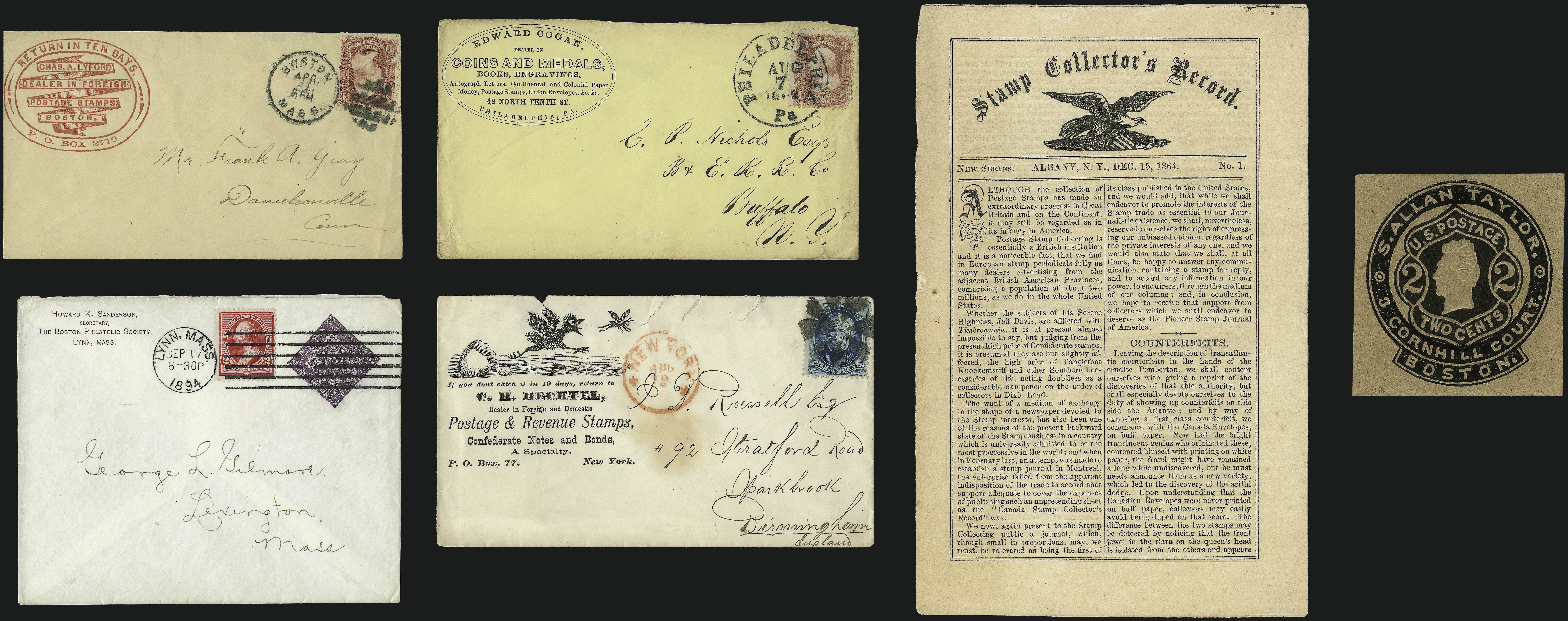 Sale no. 1037 — Lot no. 2696 — Siegel Auction Galleries