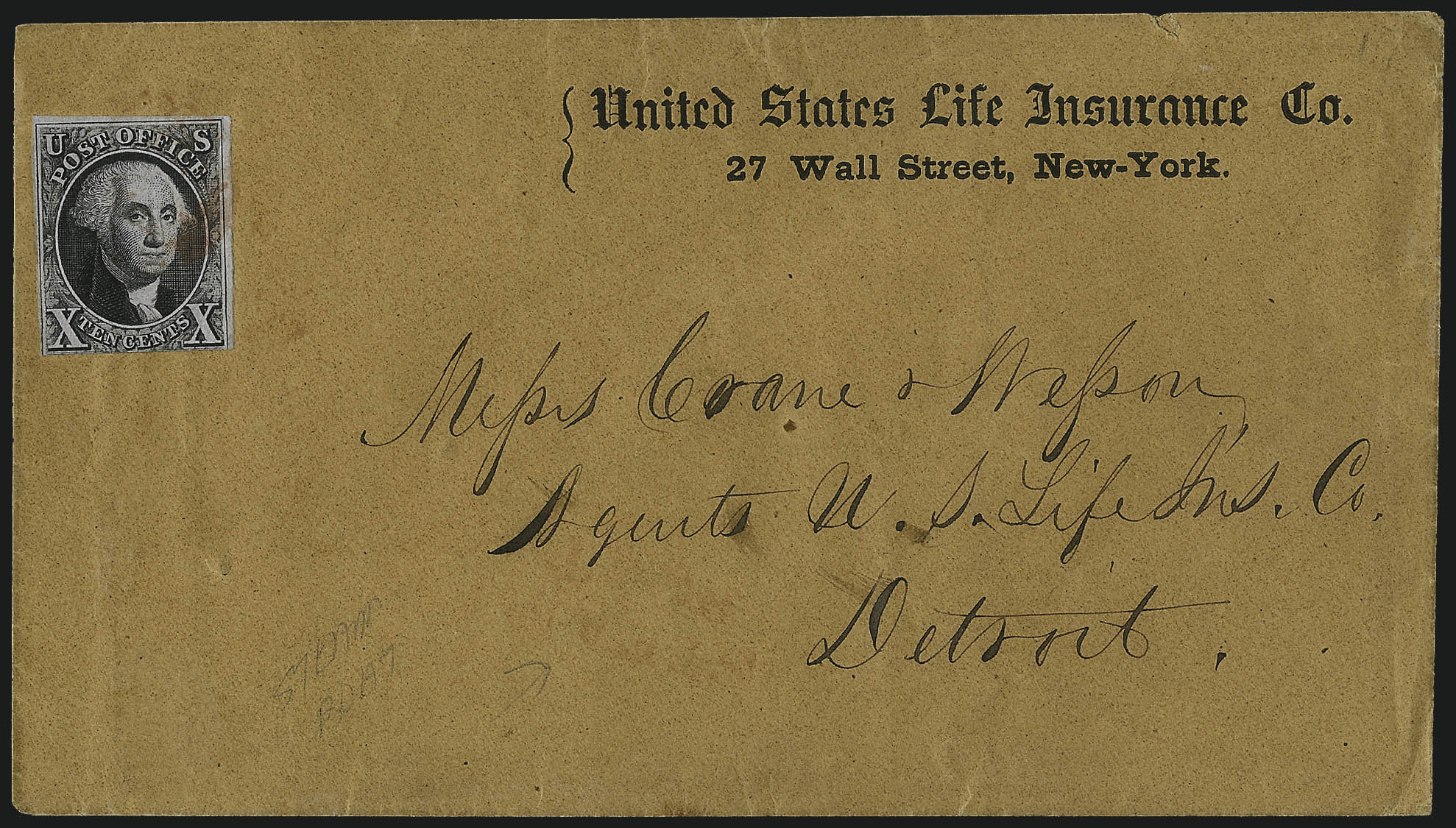 Sale no. 1037 — Lot no. 2741 — Siegel Auction Galleries