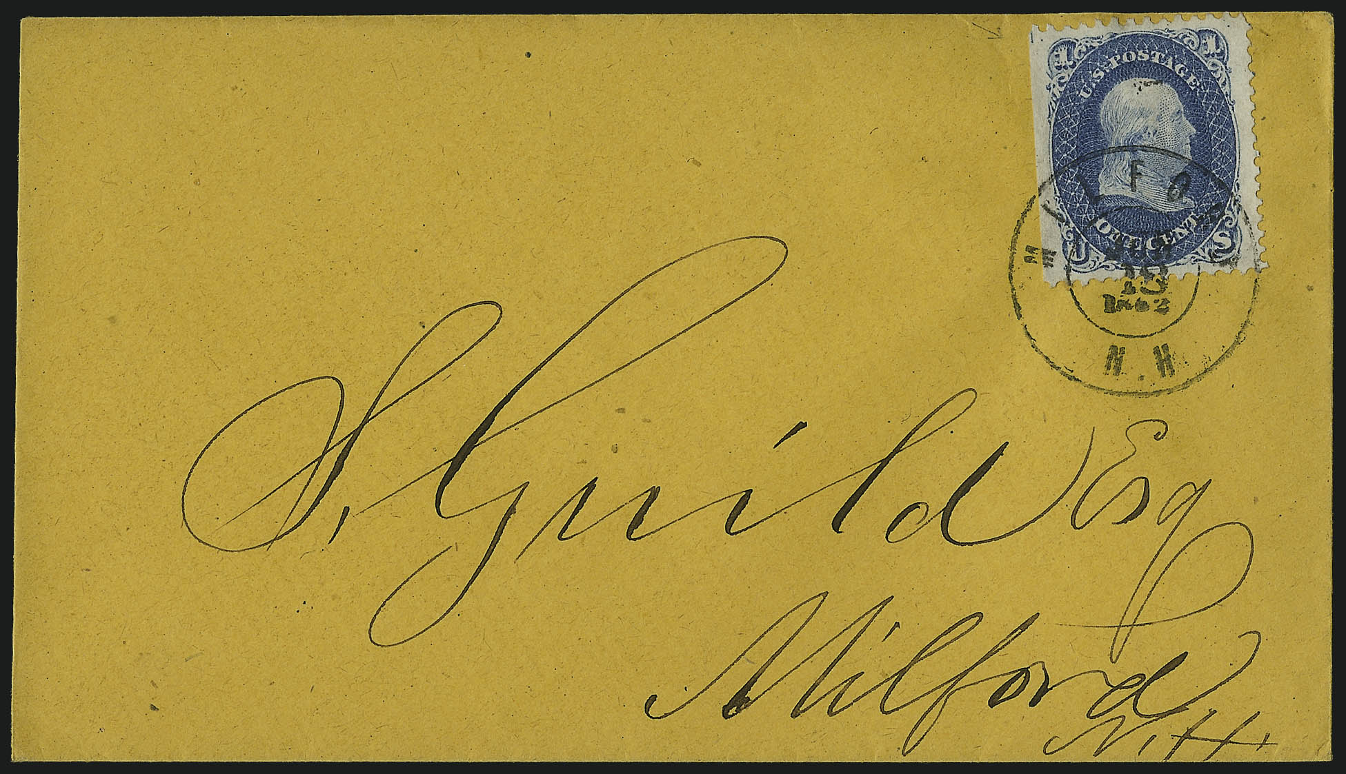 Sale no. 1037 — Lot no. 2769 — Siegel Auction Galleries