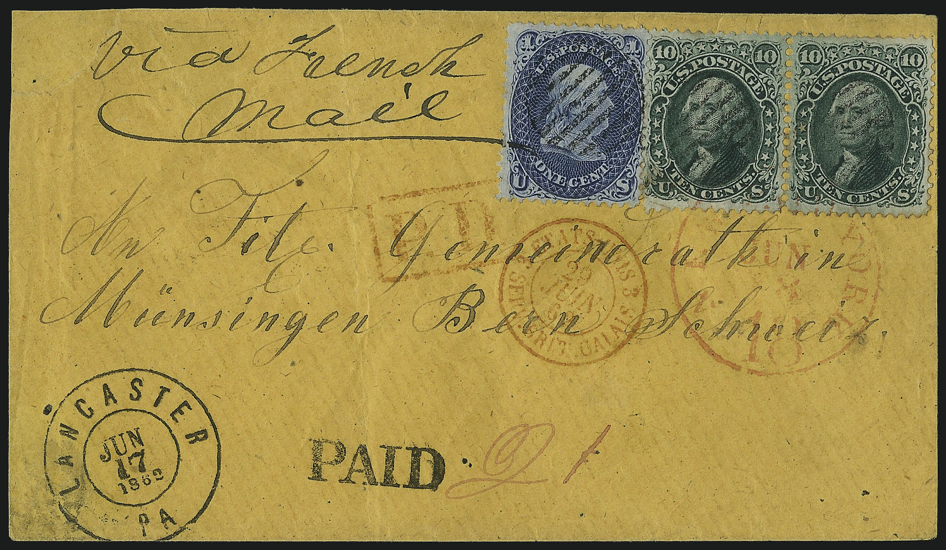 Sale no. 1037 — Lot no. 2772 — Siegel Auction Galleries