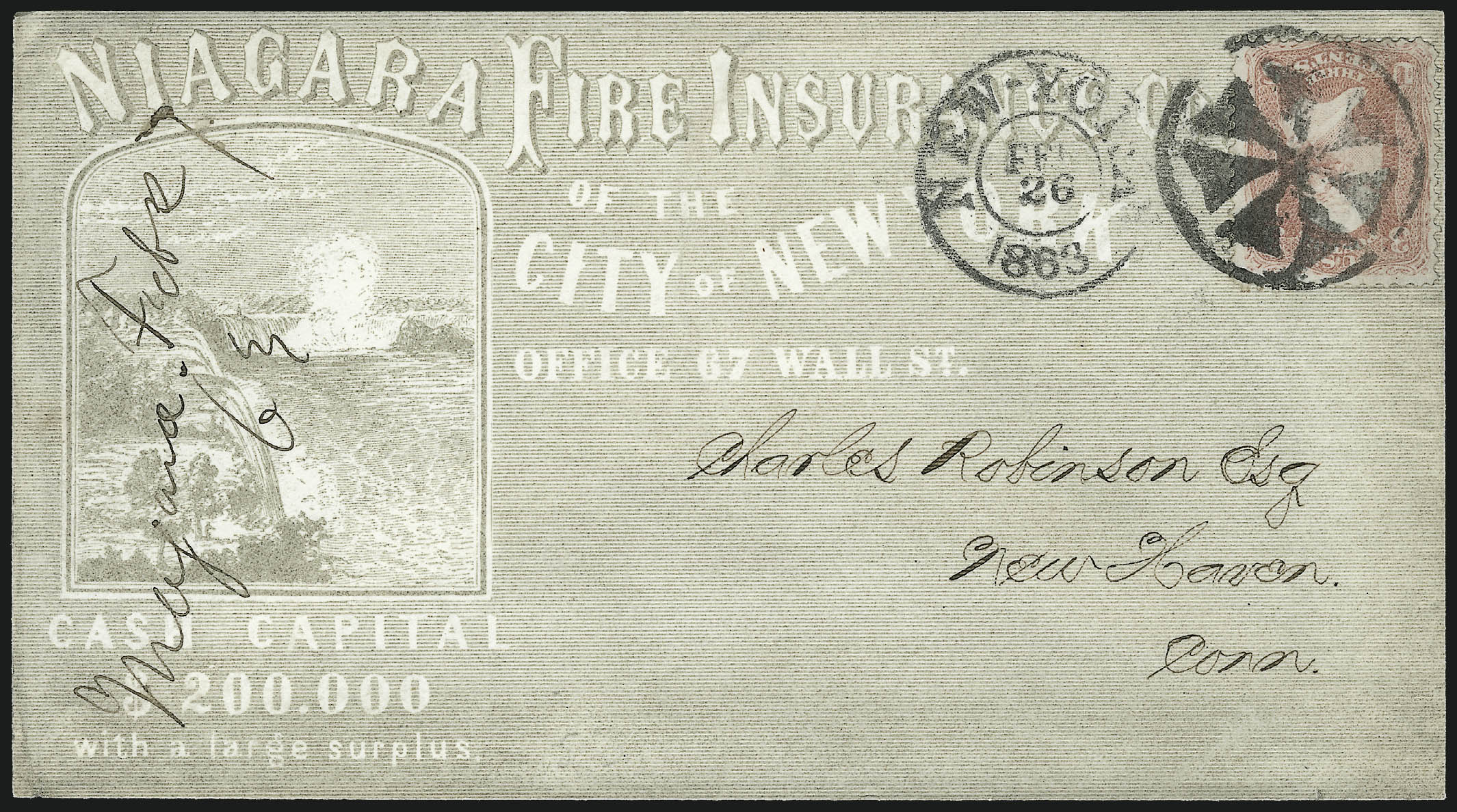 Sale no. 1037 — Lot no. 2776 — Siegel Auction Galleries