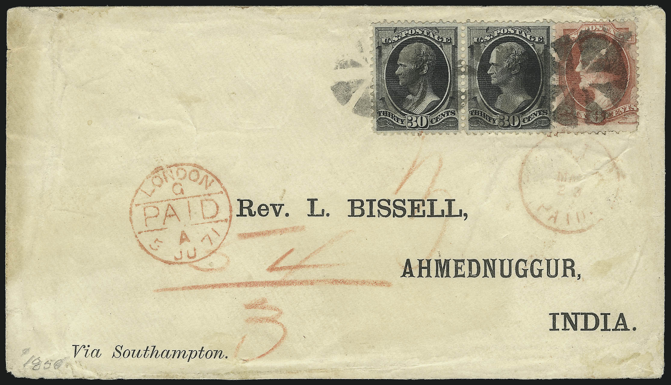 Sale no. 1037 — Lot no. 2798 — Siegel Auction Galleries