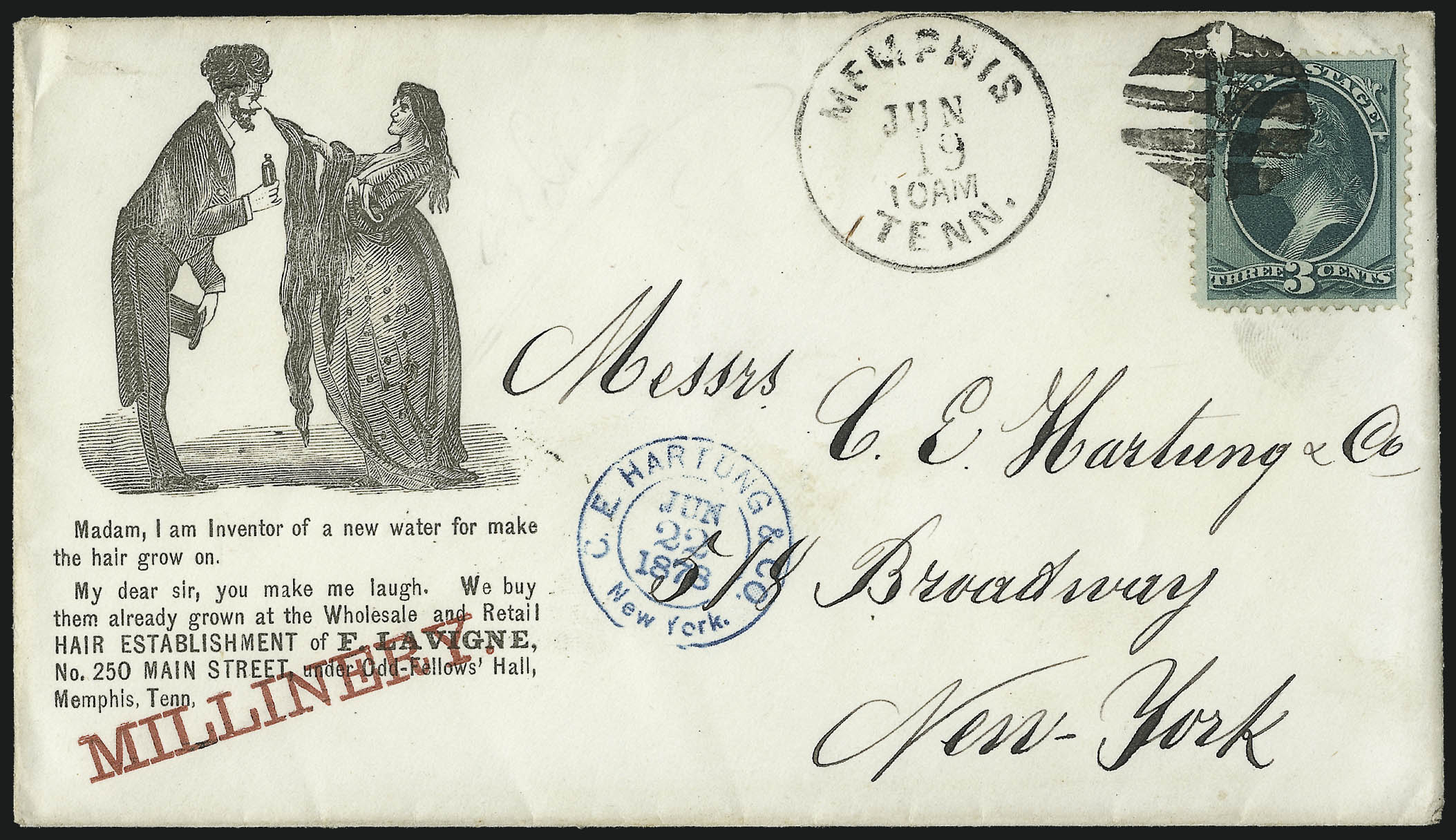 Sale no. 1037 — Lot no. 2801 — Siegel Auction Galleries