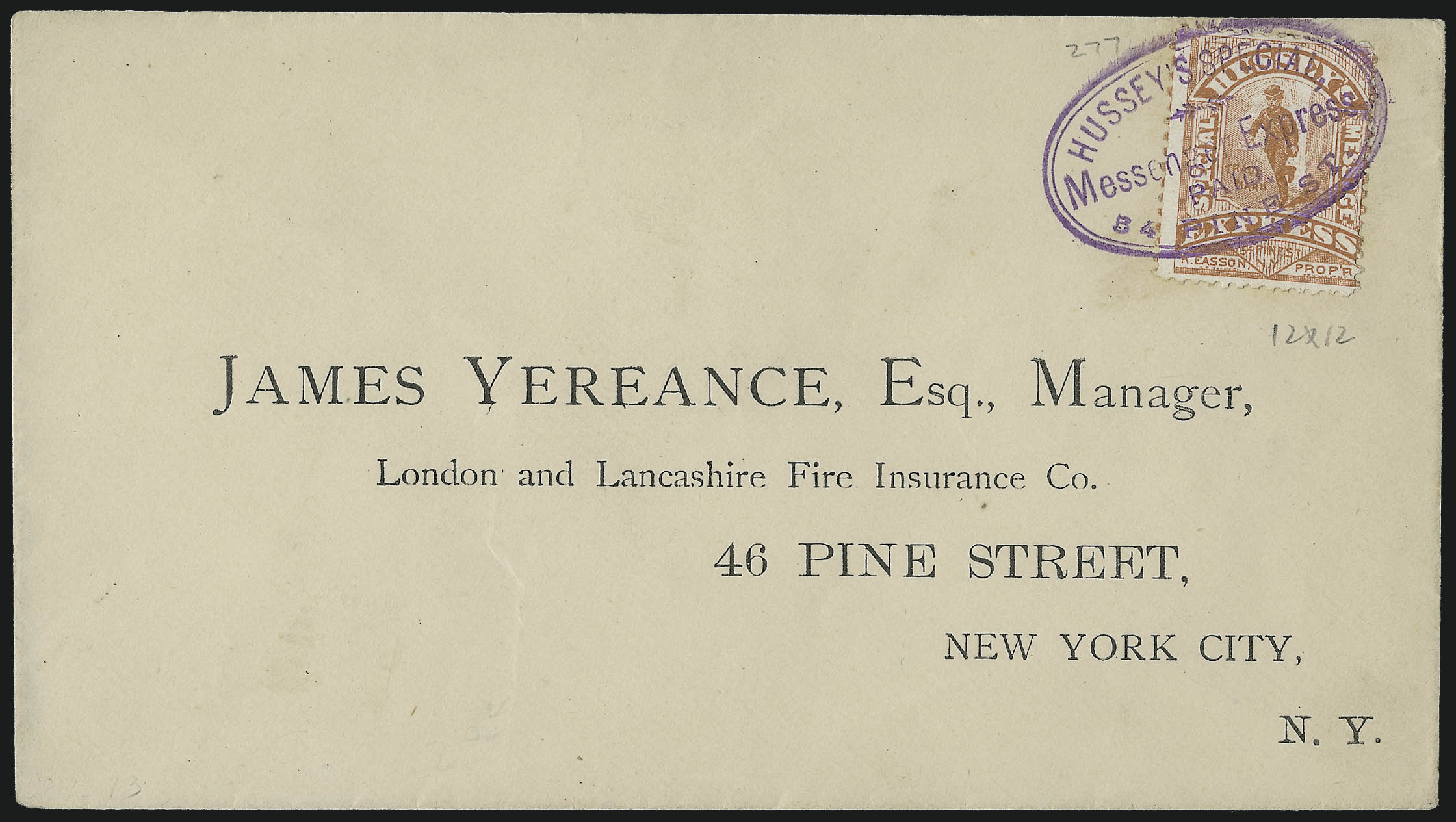 Sale no. 1037 — Lot no. 2840 — Siegel Auction Galleries