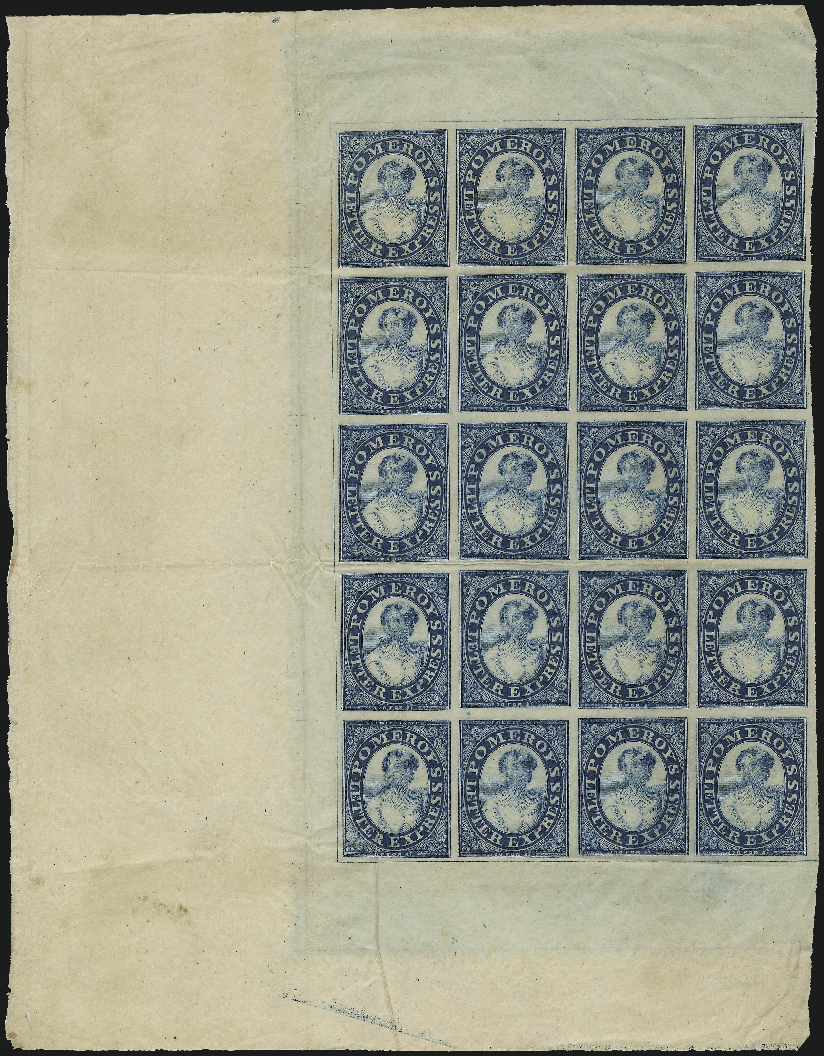 Sale no. 1037 — Lot no. 2841 — Siegel Auction Galleries