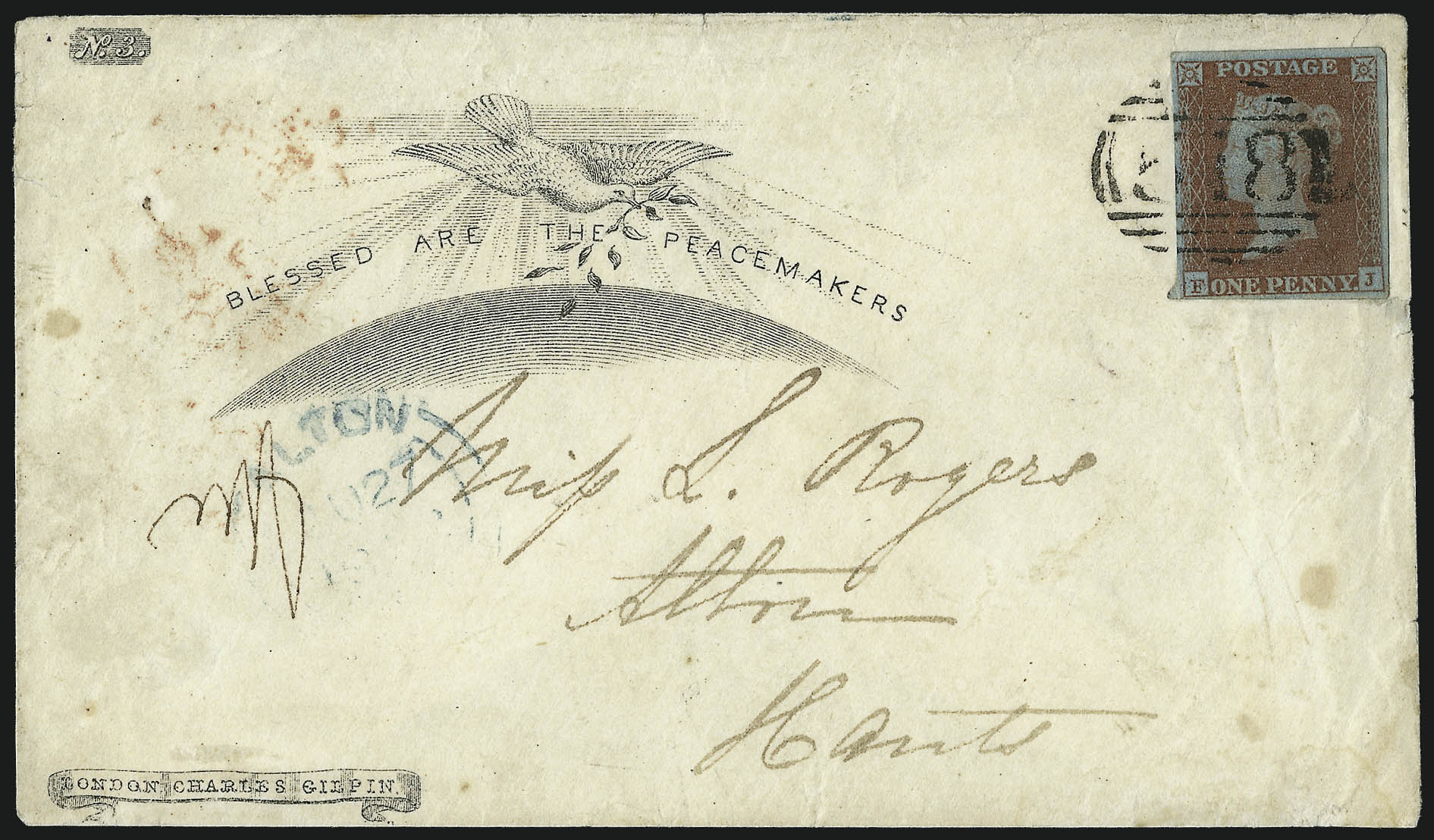 Sale no. 1037 — Lot no. 2971 — Siegel Auction Galleries