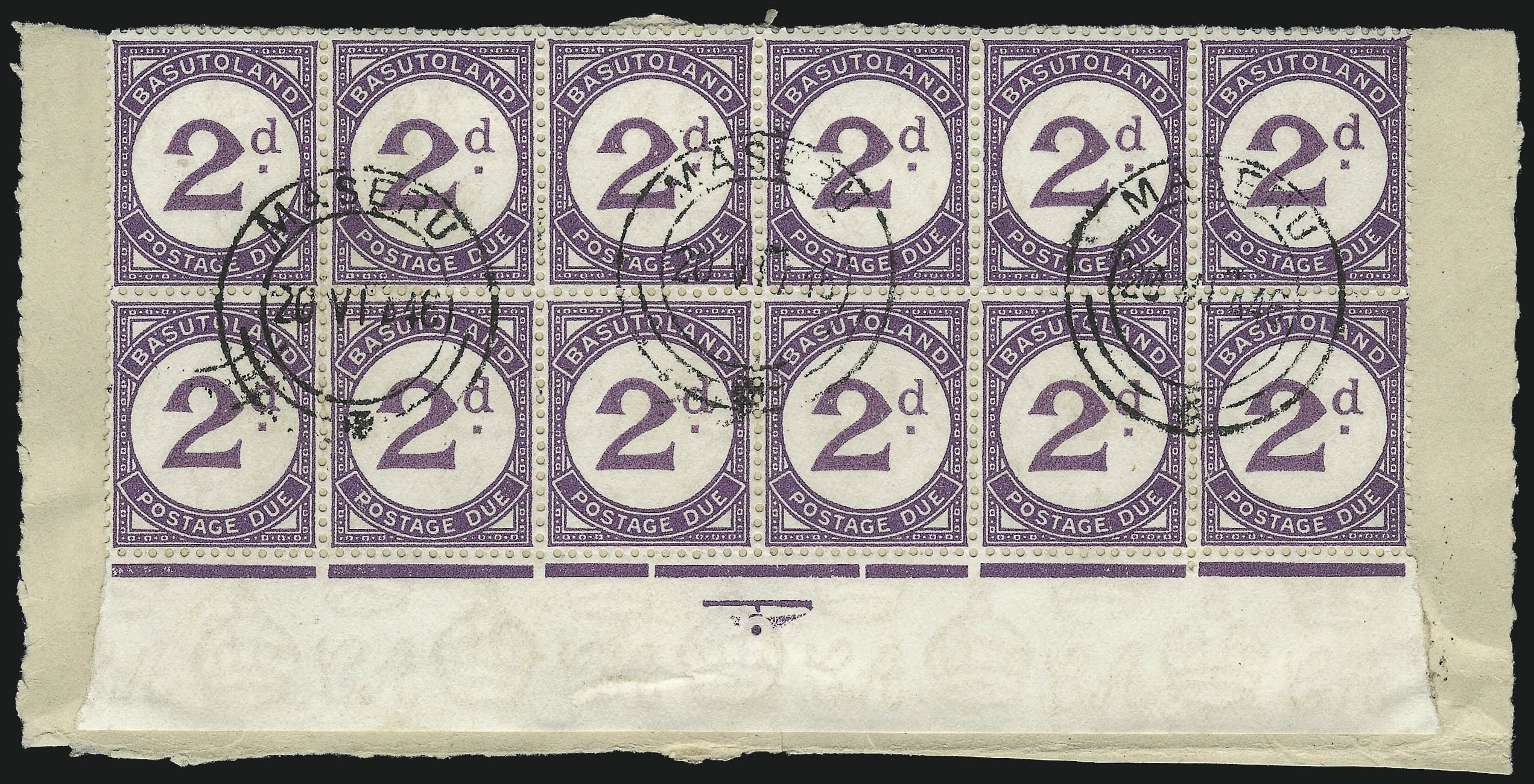 Sale no. 1037 — Lot no. 3039 — Siegel Auction Galleries