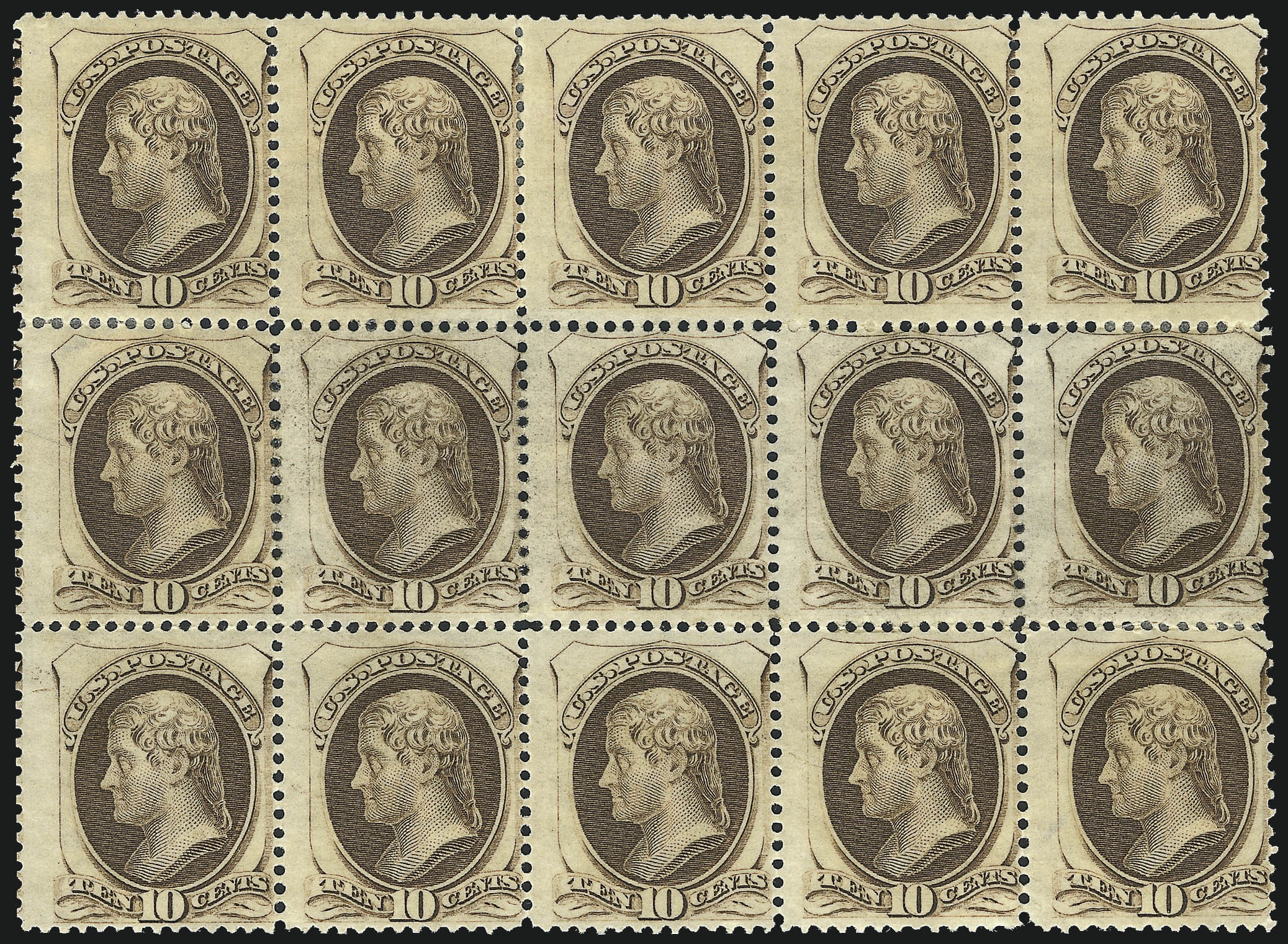 Sale no. 1040 — Lot no. 1424 — Siegel Auction Galleries