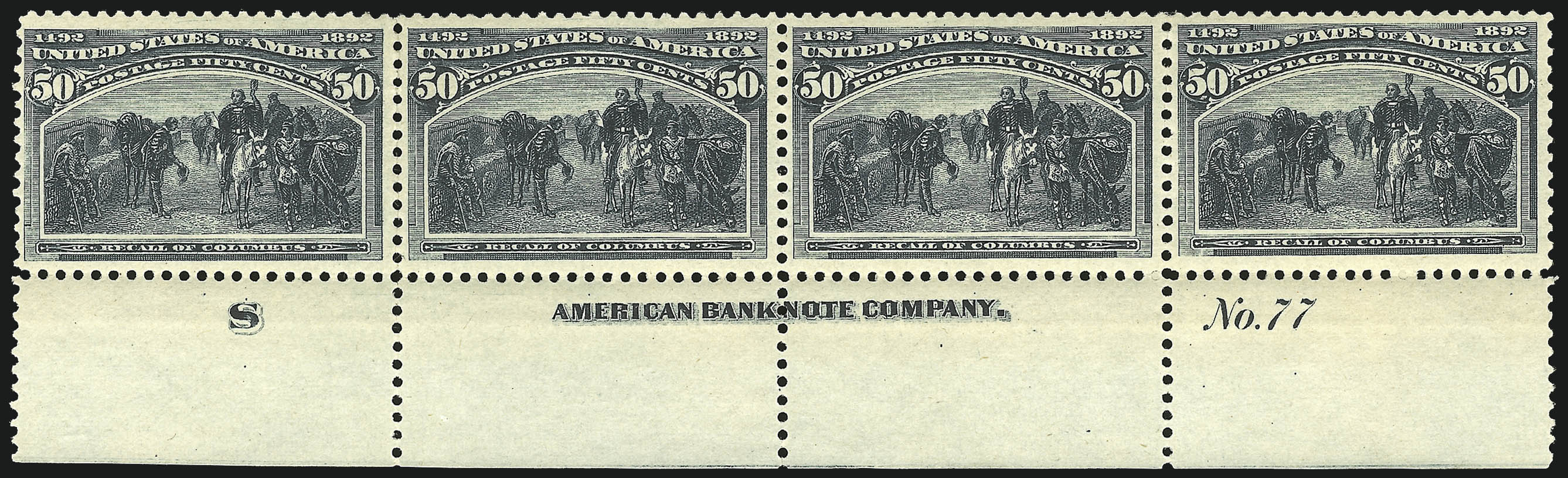 Sale no. 1040 — Lot no. 1547 — Siegel Auction Galleries