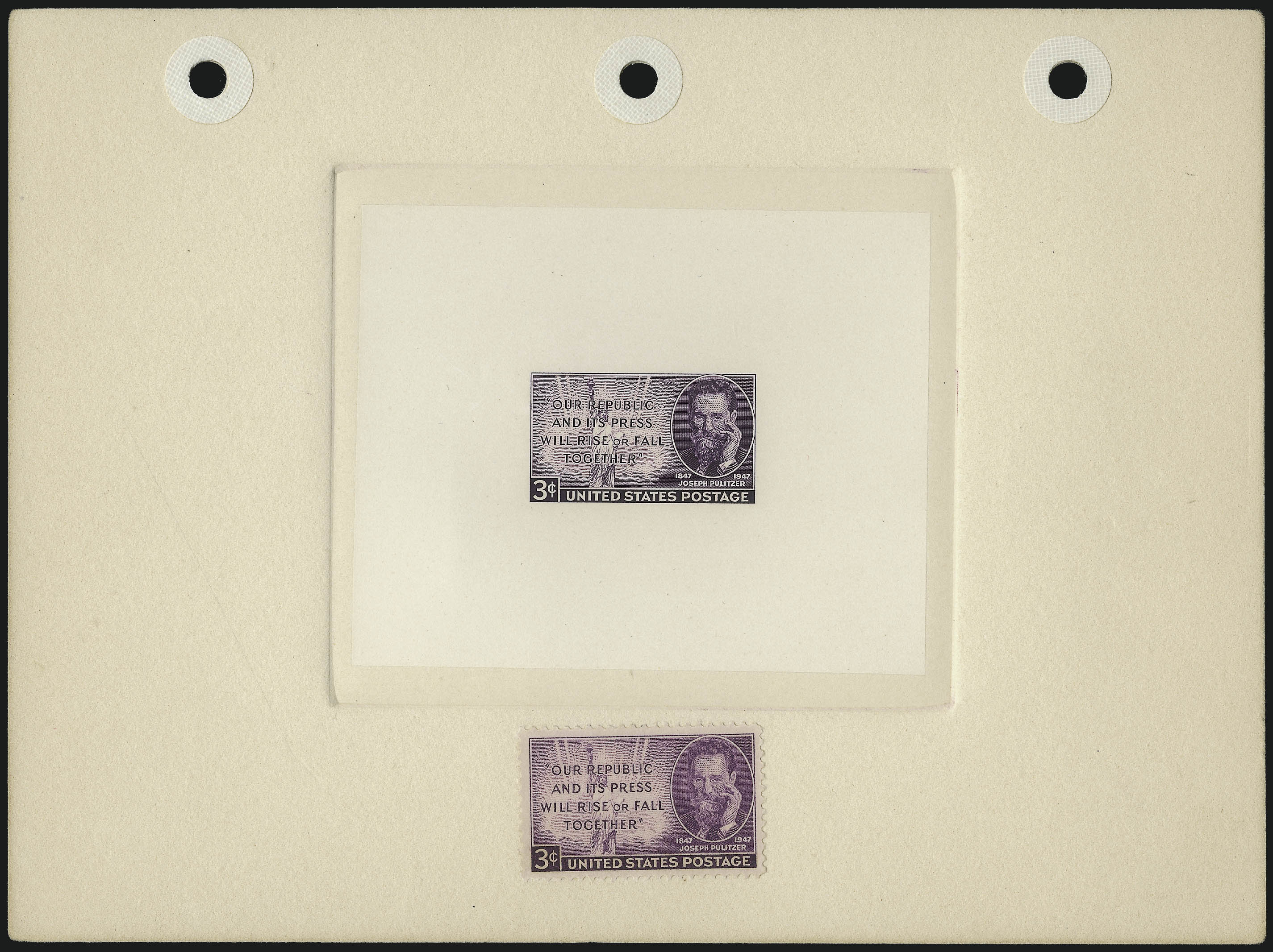 Sale no. 1050 — Lot no. 17 — Siegel Auction Galleries