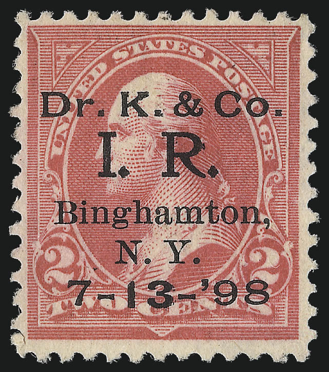 Sale no. 1050 — Lot no. 835 — Siegel Auction Galleries