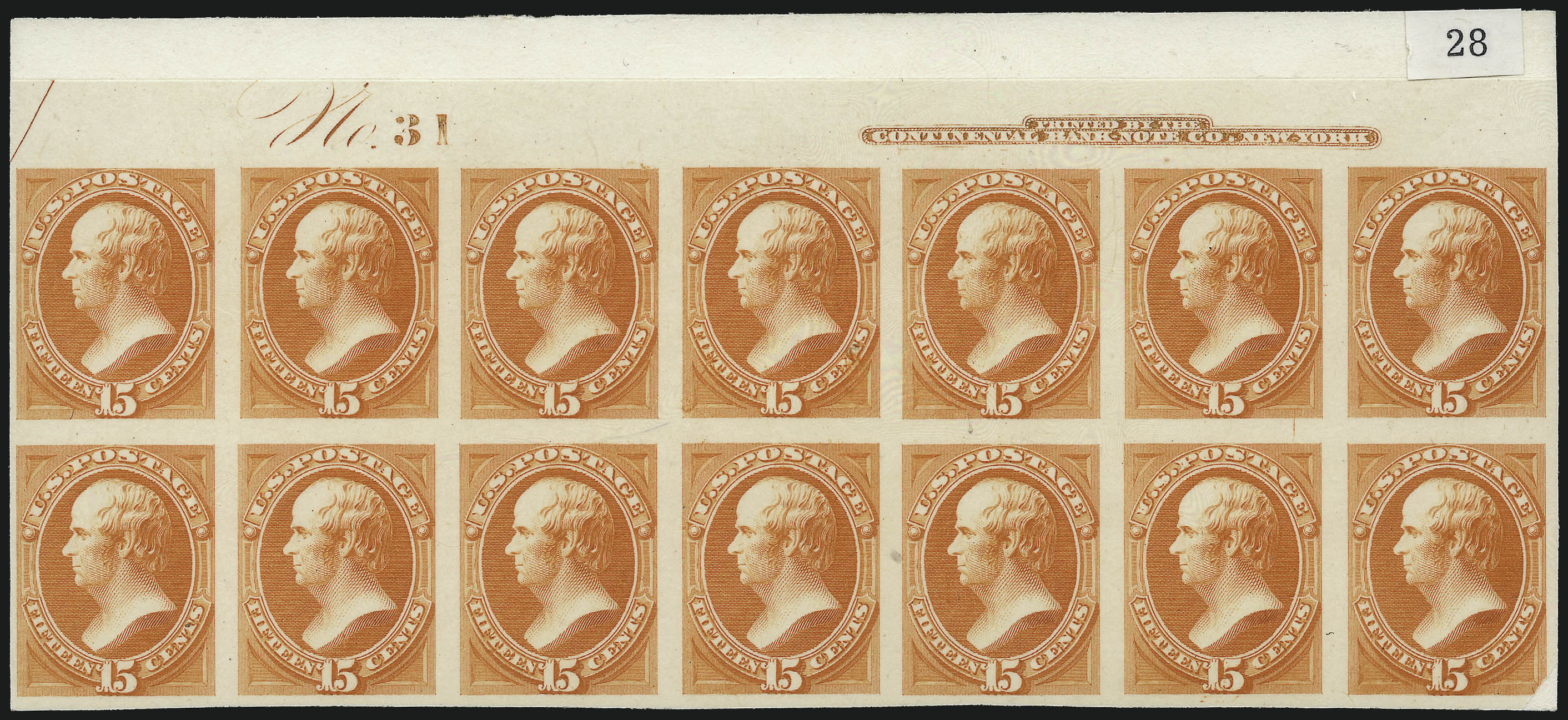 Sale no. 1061 — Lot no. 3237 — Siegel Auction Galleries