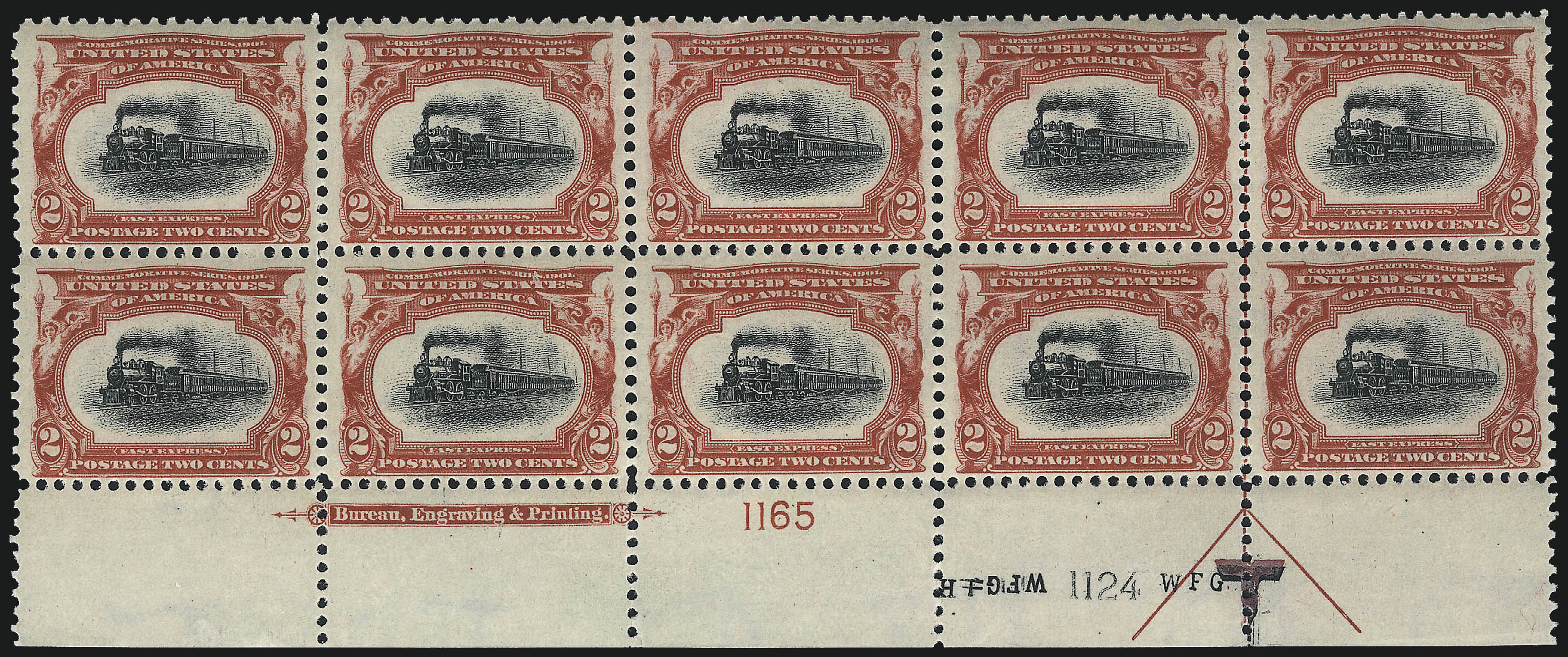 Sale no. 1061 — Lot no. 3807 — Siegel Auction Galleries