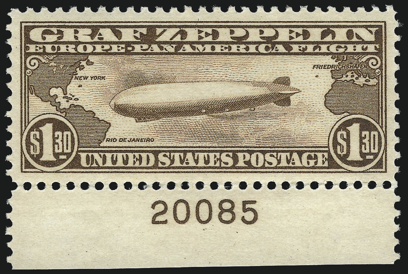 Sale no. 1061 — Lot no. 4068 — Siegel Auction Galleries